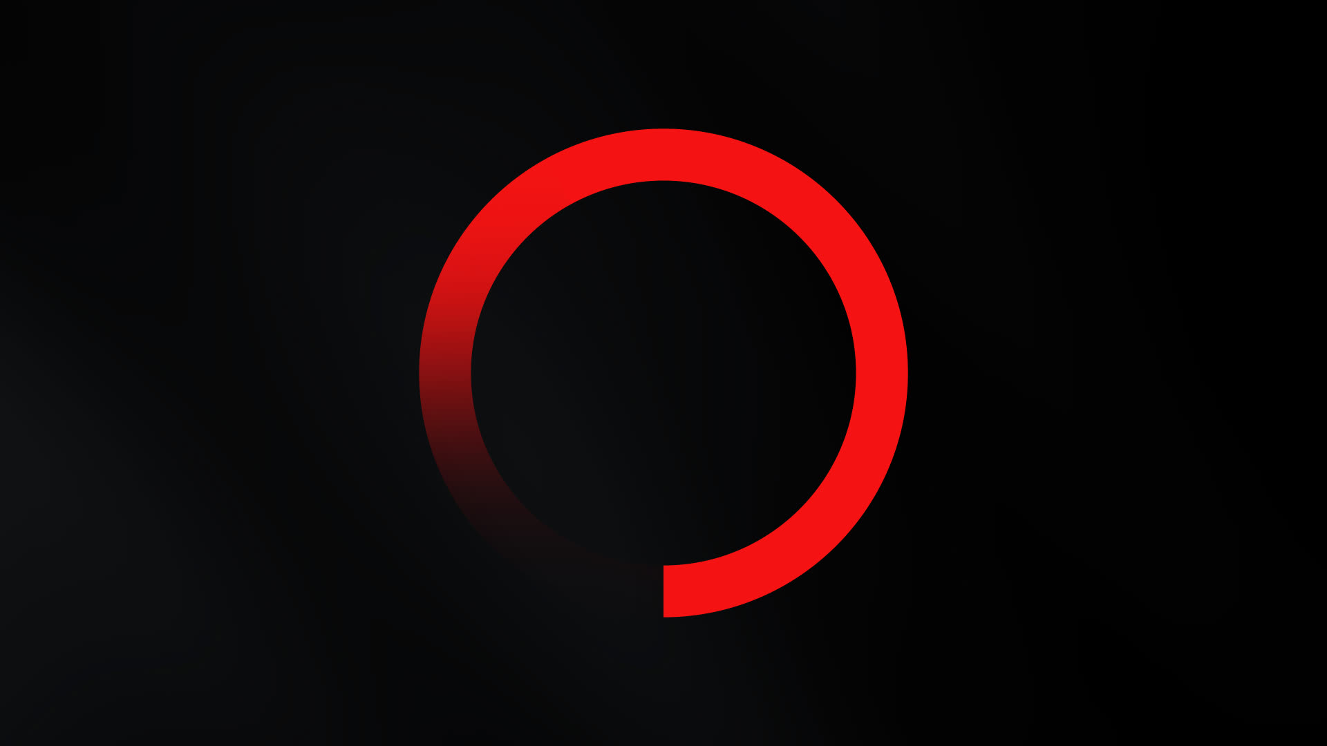 Red Circular Progress Animation