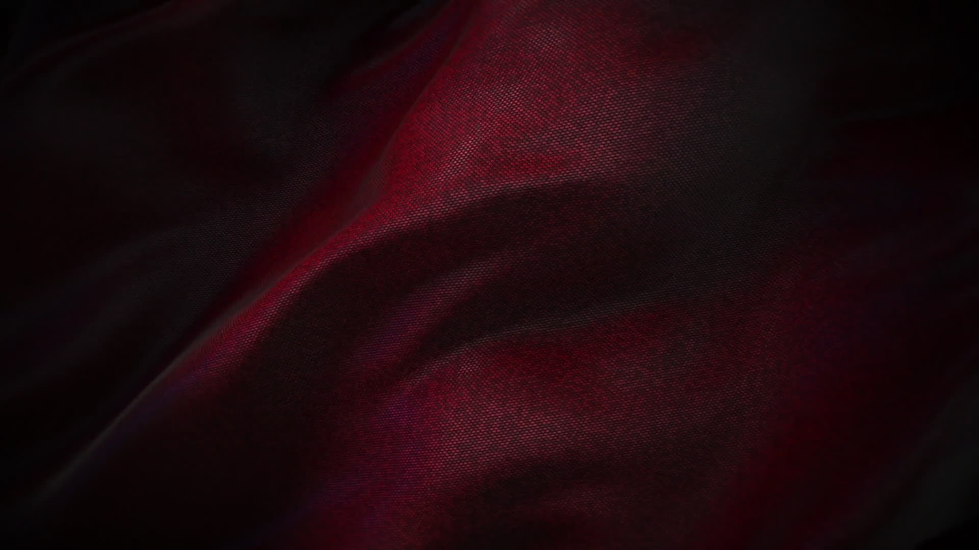 Red Microfiber Fabric Background