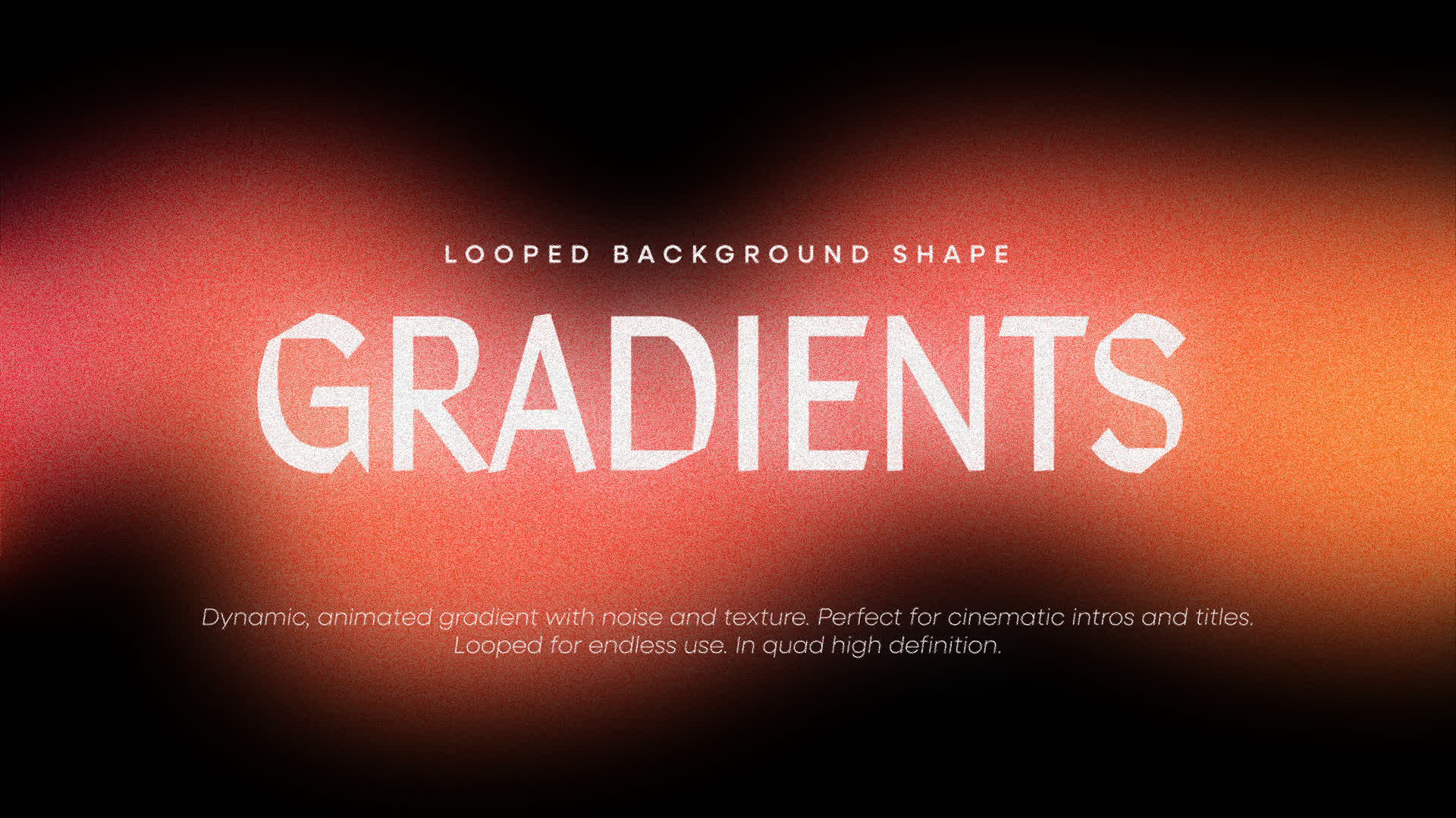 Red And Orange Looped Gradient