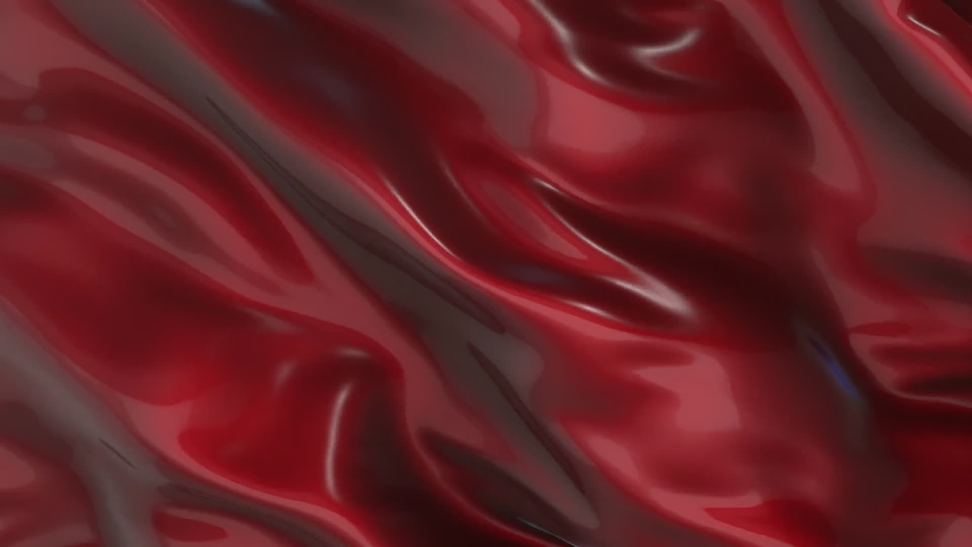 Red Plastic Fabric Background