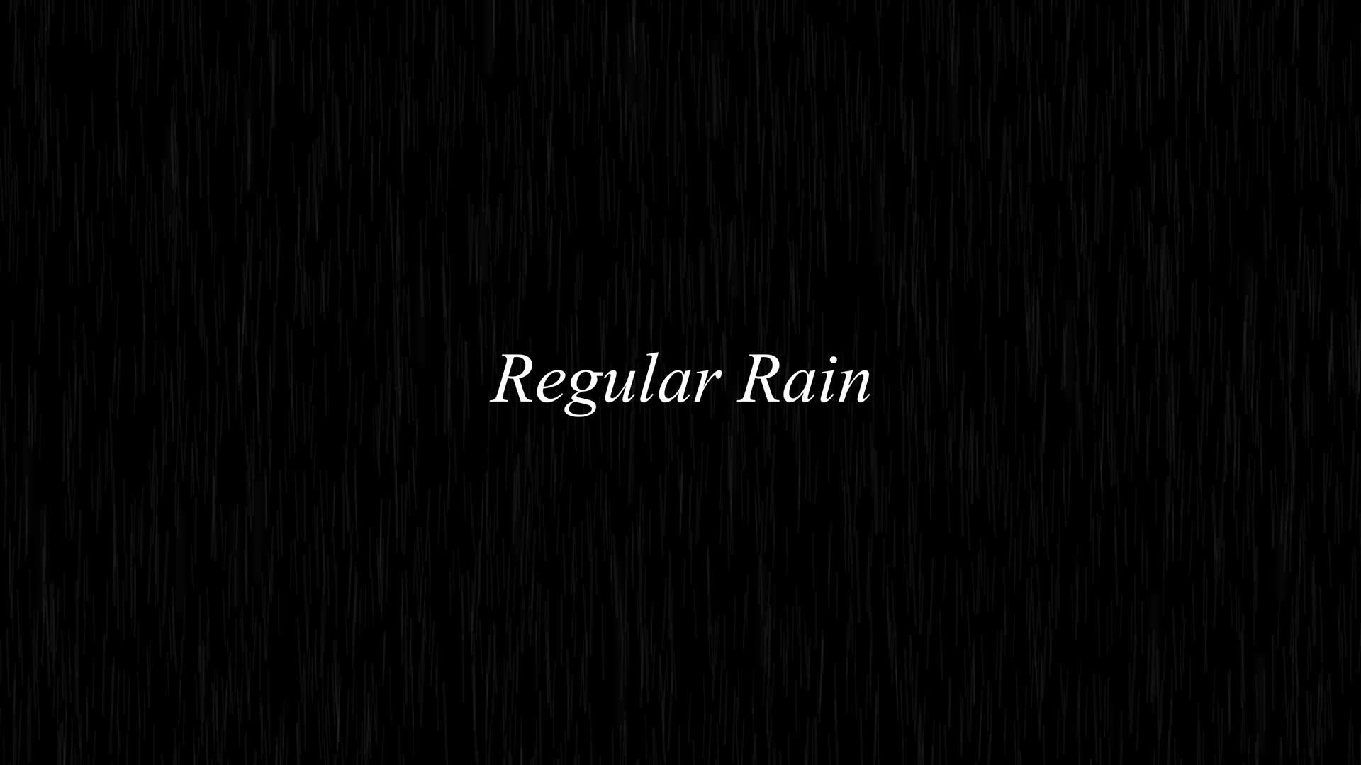 Regular Rain