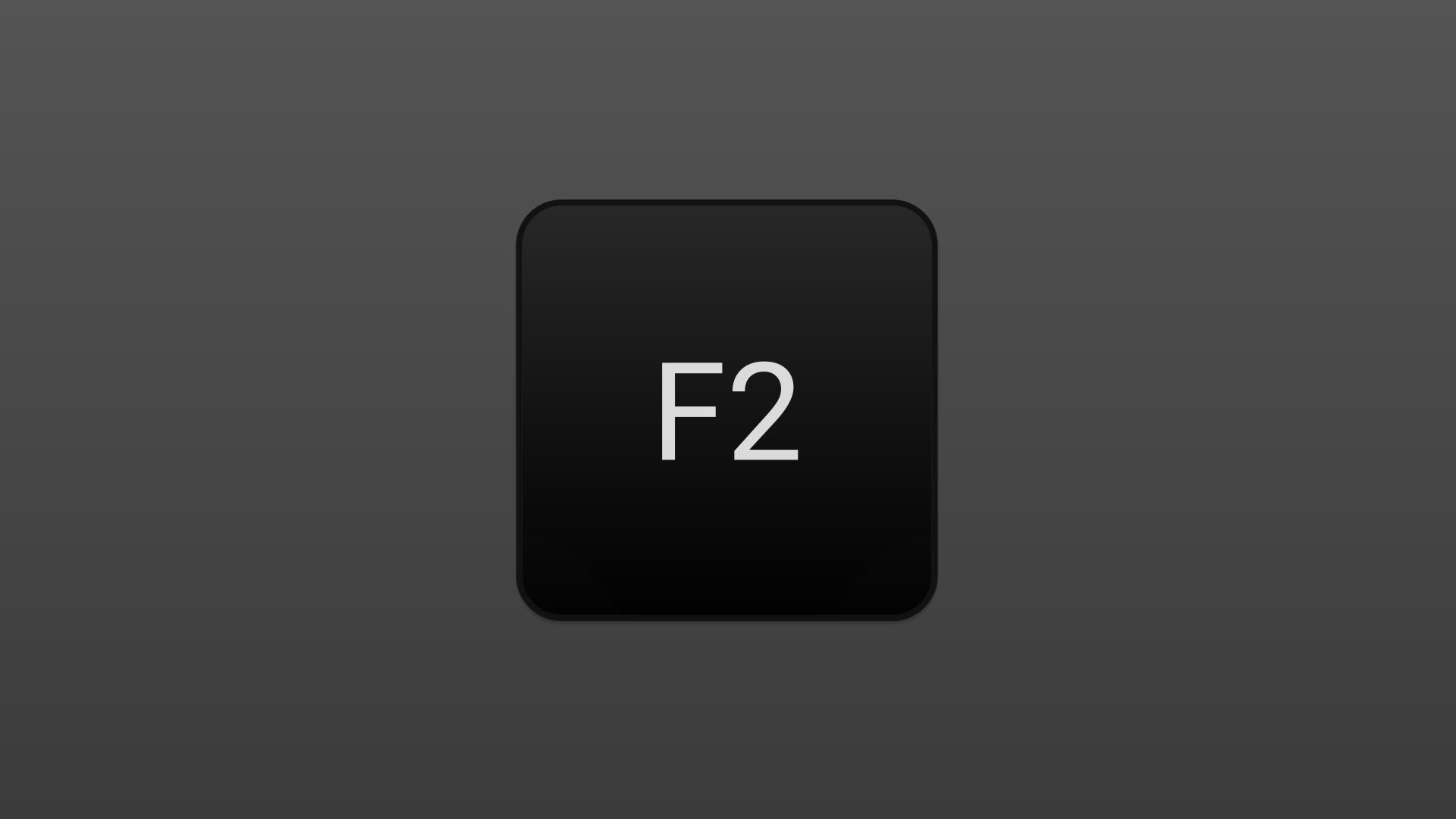 Rename File Button Click Animation