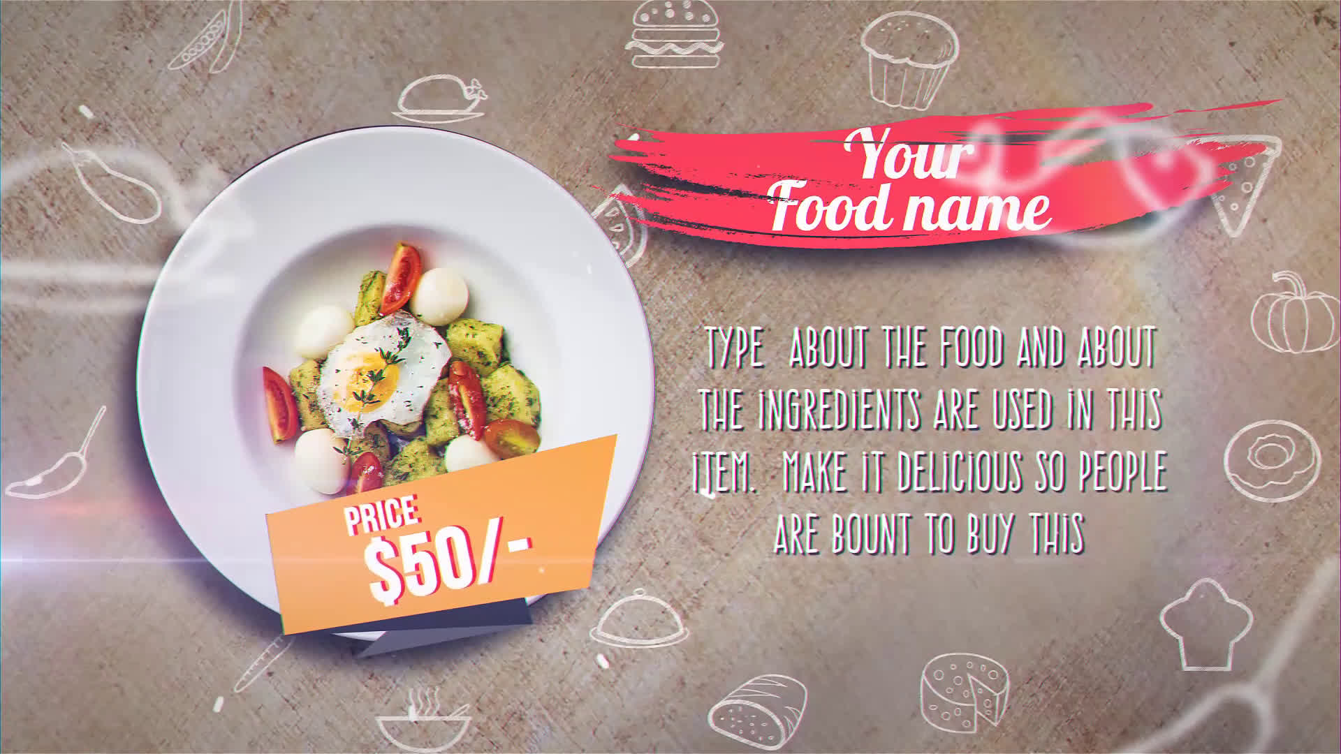 Restaurants Recipe Display