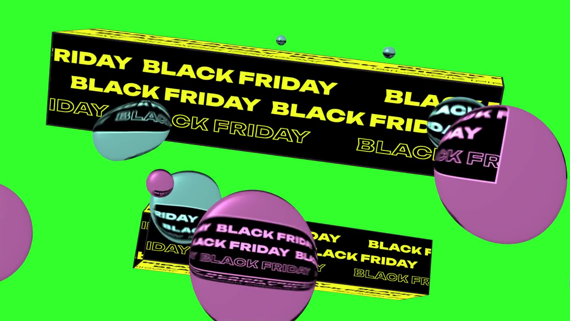 Retail Shopping Sale Animated Text On Chroma Key