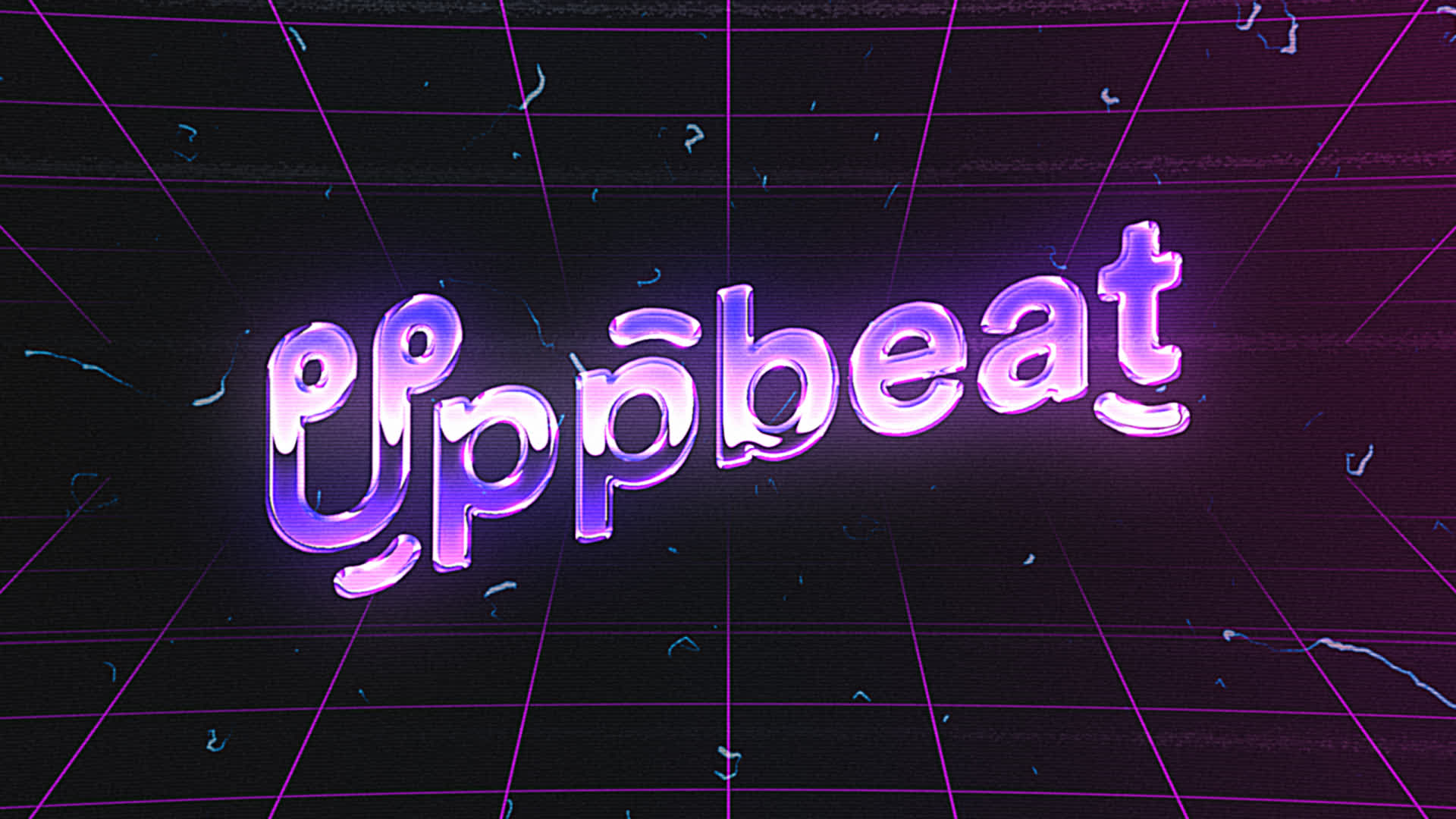 Retro Chrome Synthwave
