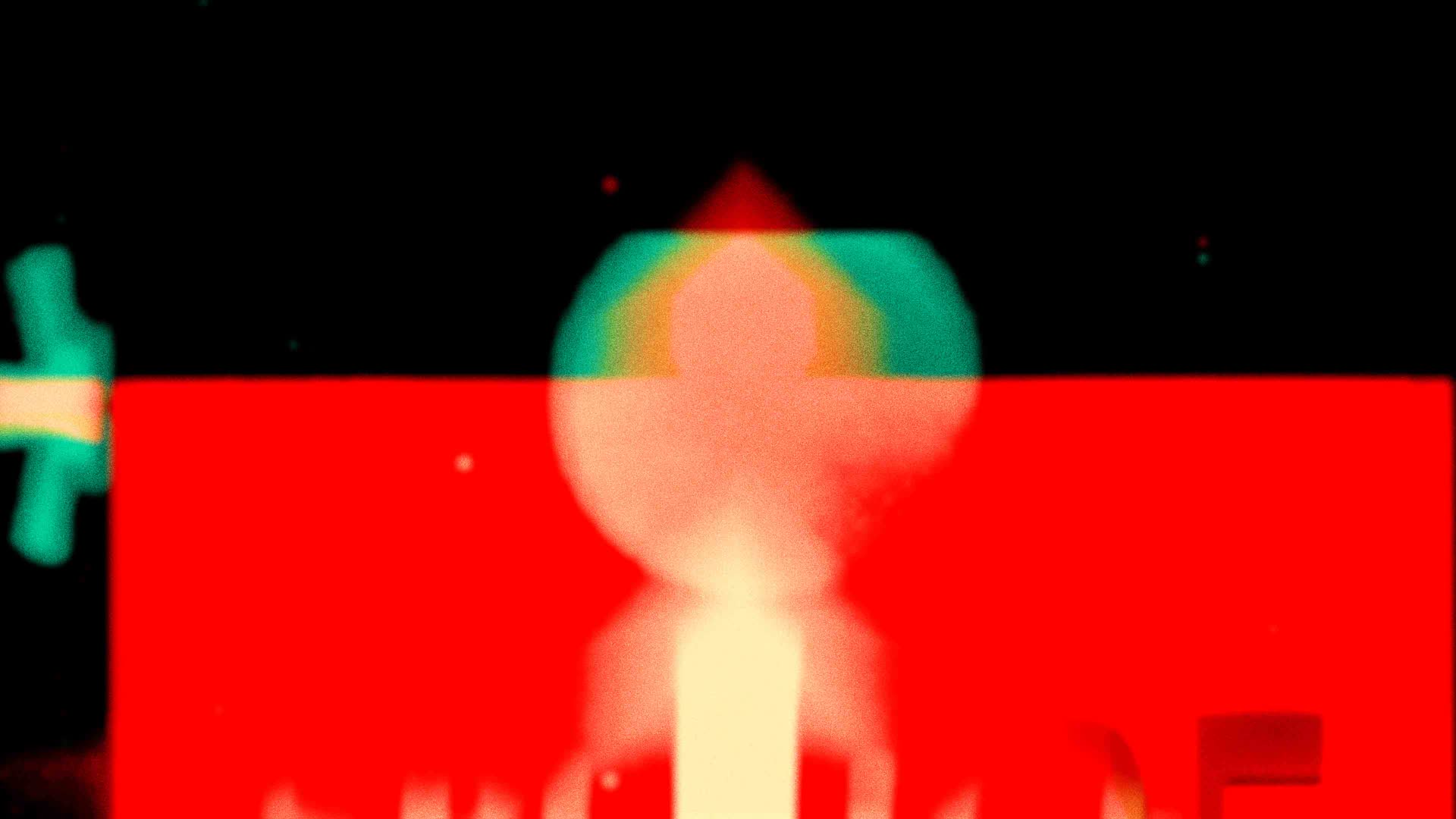 Retro Film Projector Overlays Authentic