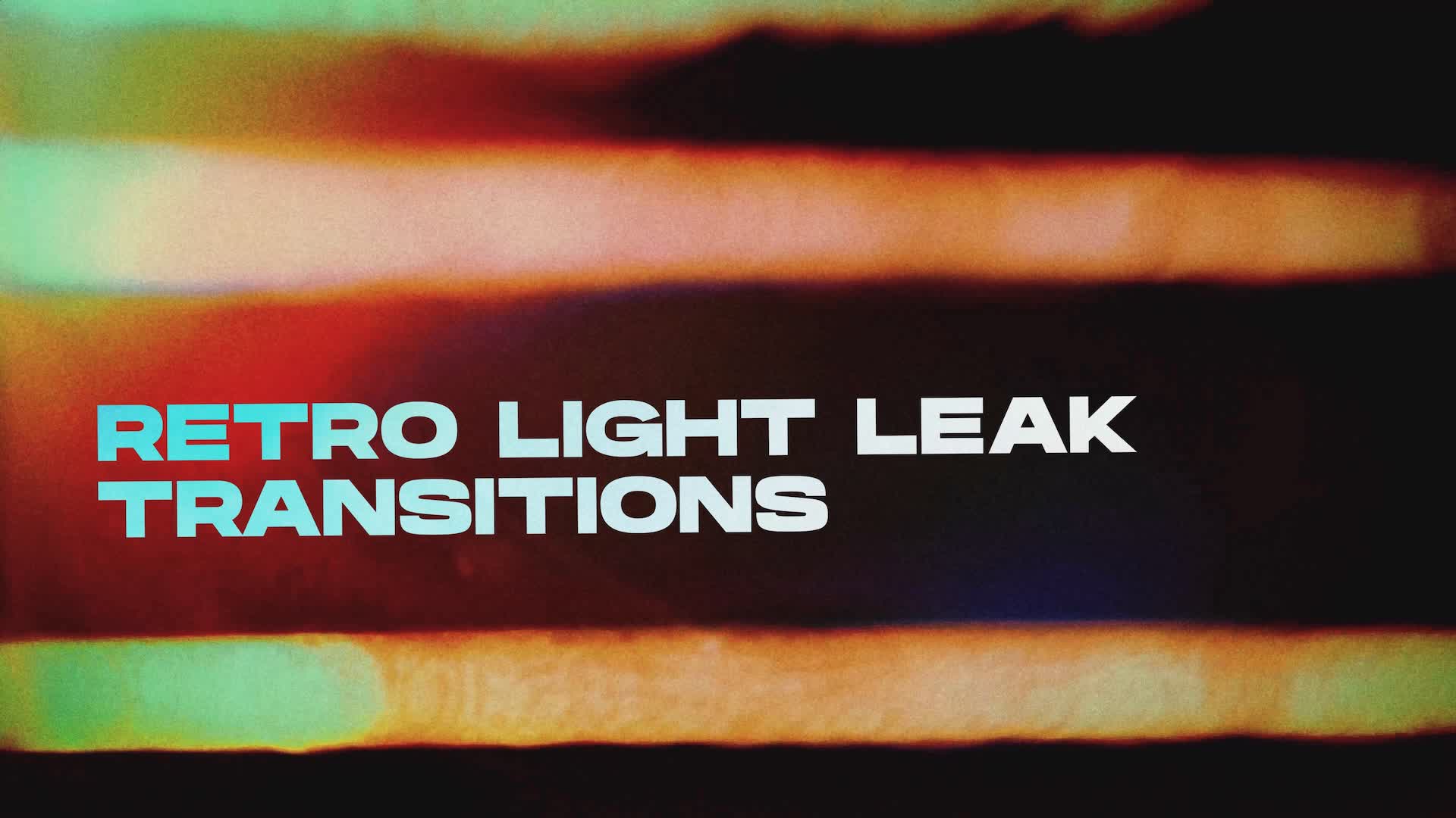 Retro Light Leak Transitions