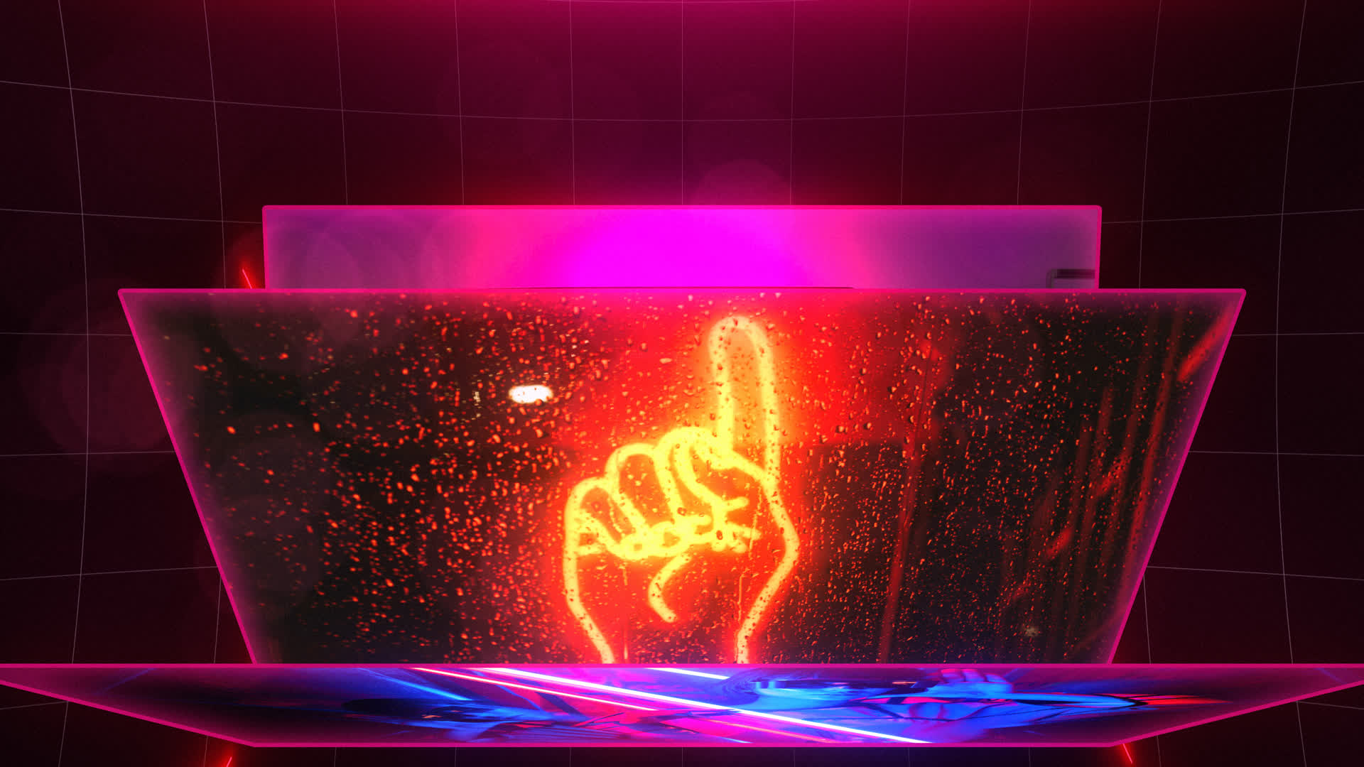 Retro Logo Gallery Reveal