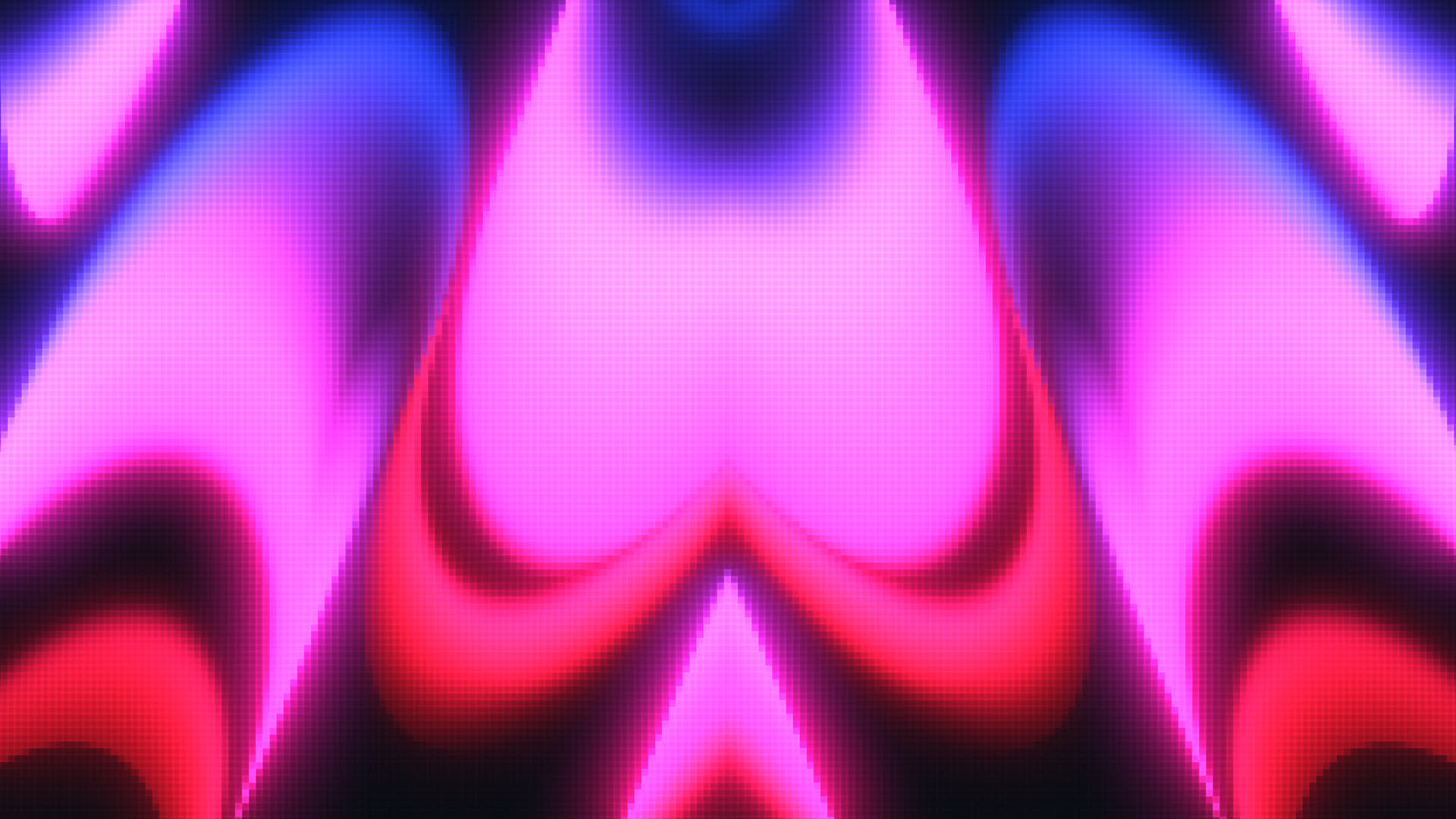 Retro Neon Abstract Gradient Background