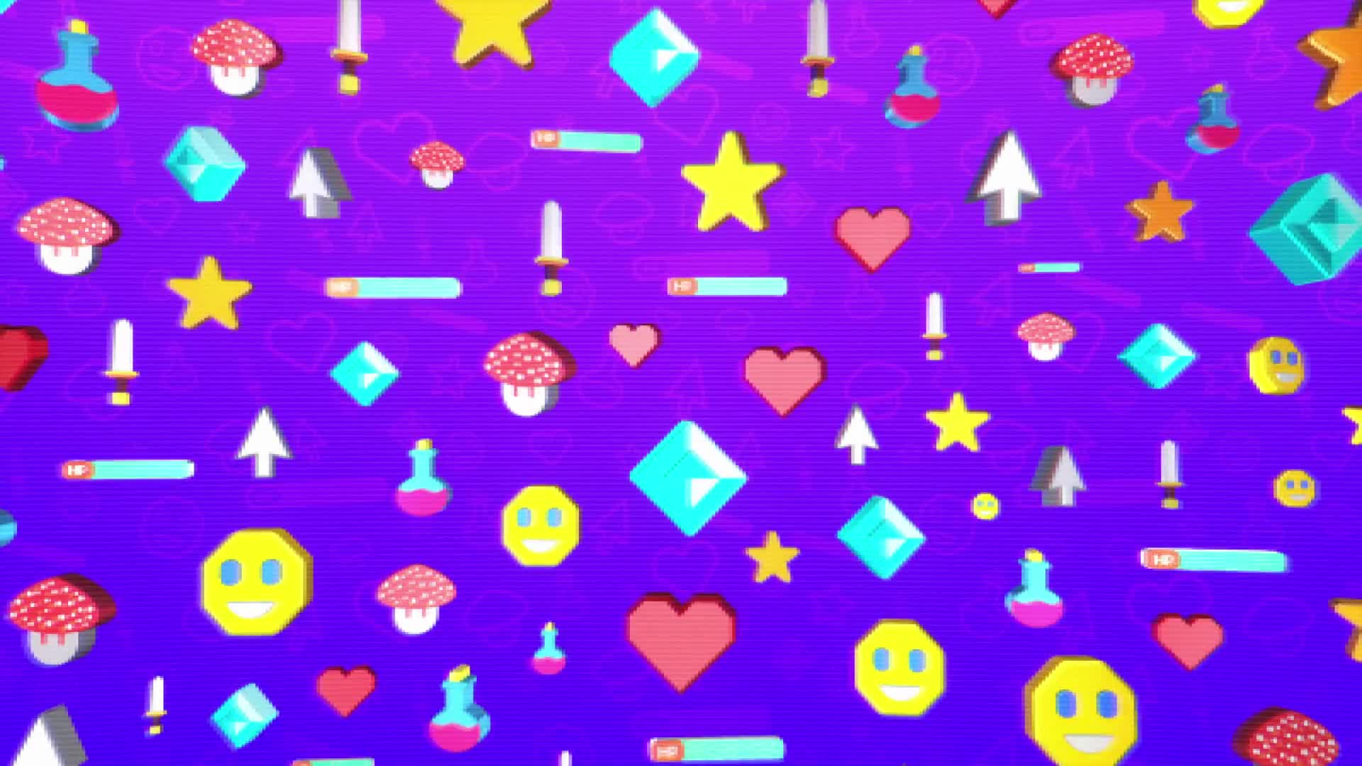 Retro Signal Icon Loop