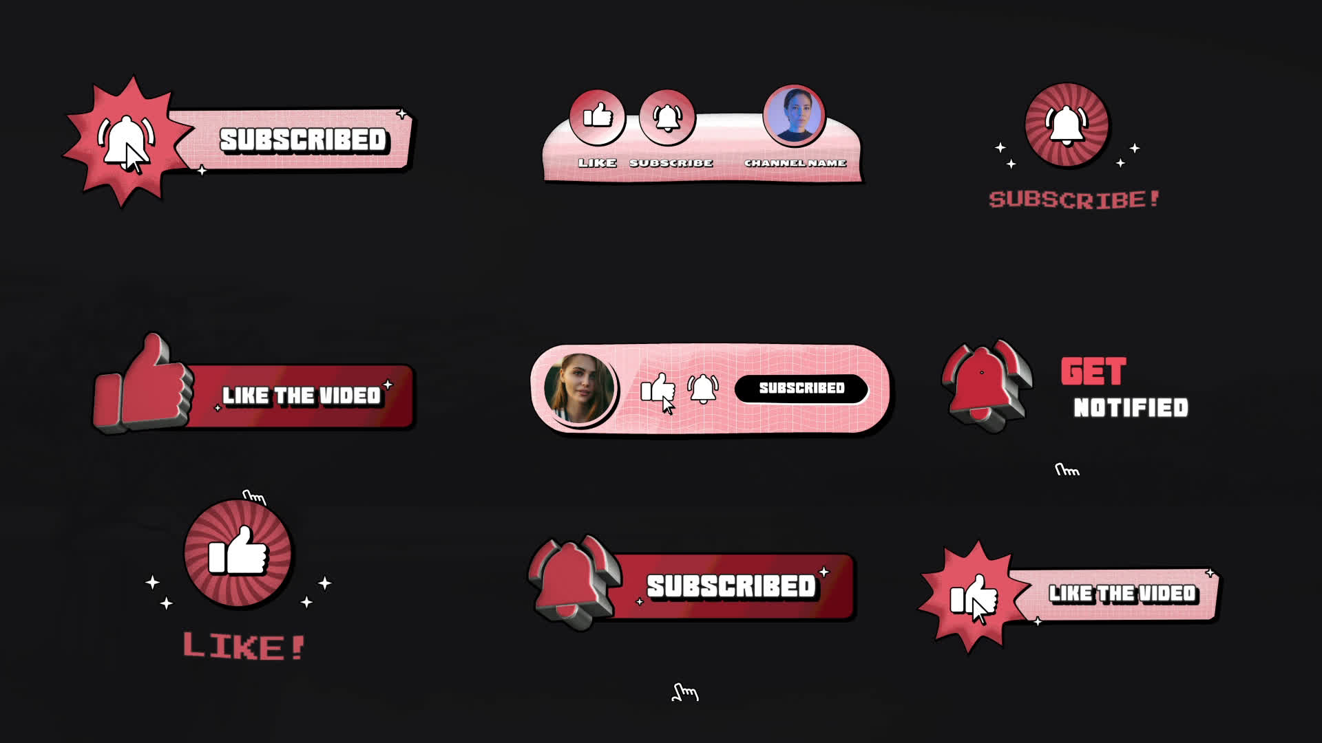 Retro Subscribe Elements