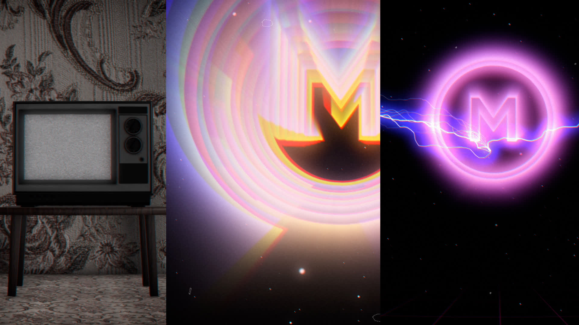Retro TV Logo Reveal