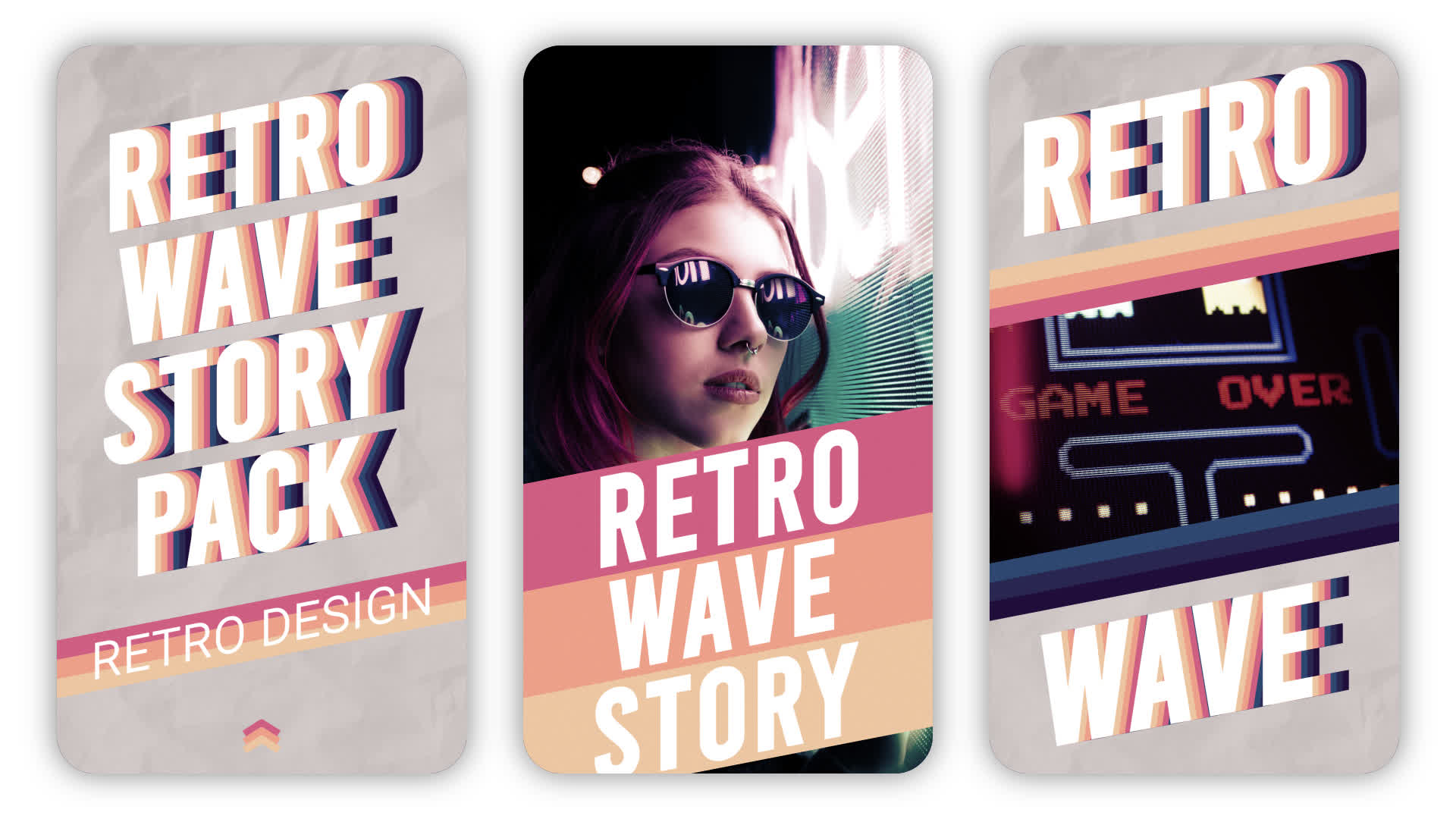 Retro Wave Stories - Pack 1