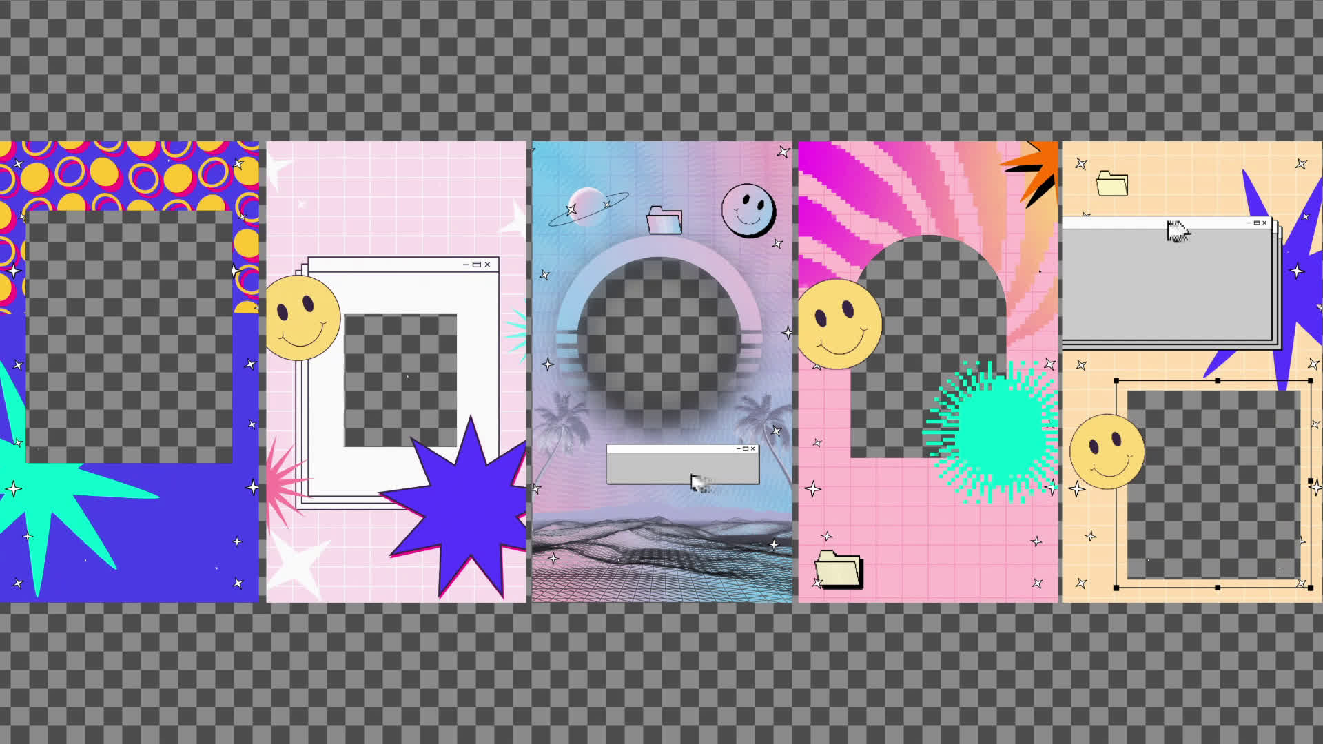 Retro Y2K Overlays Pack