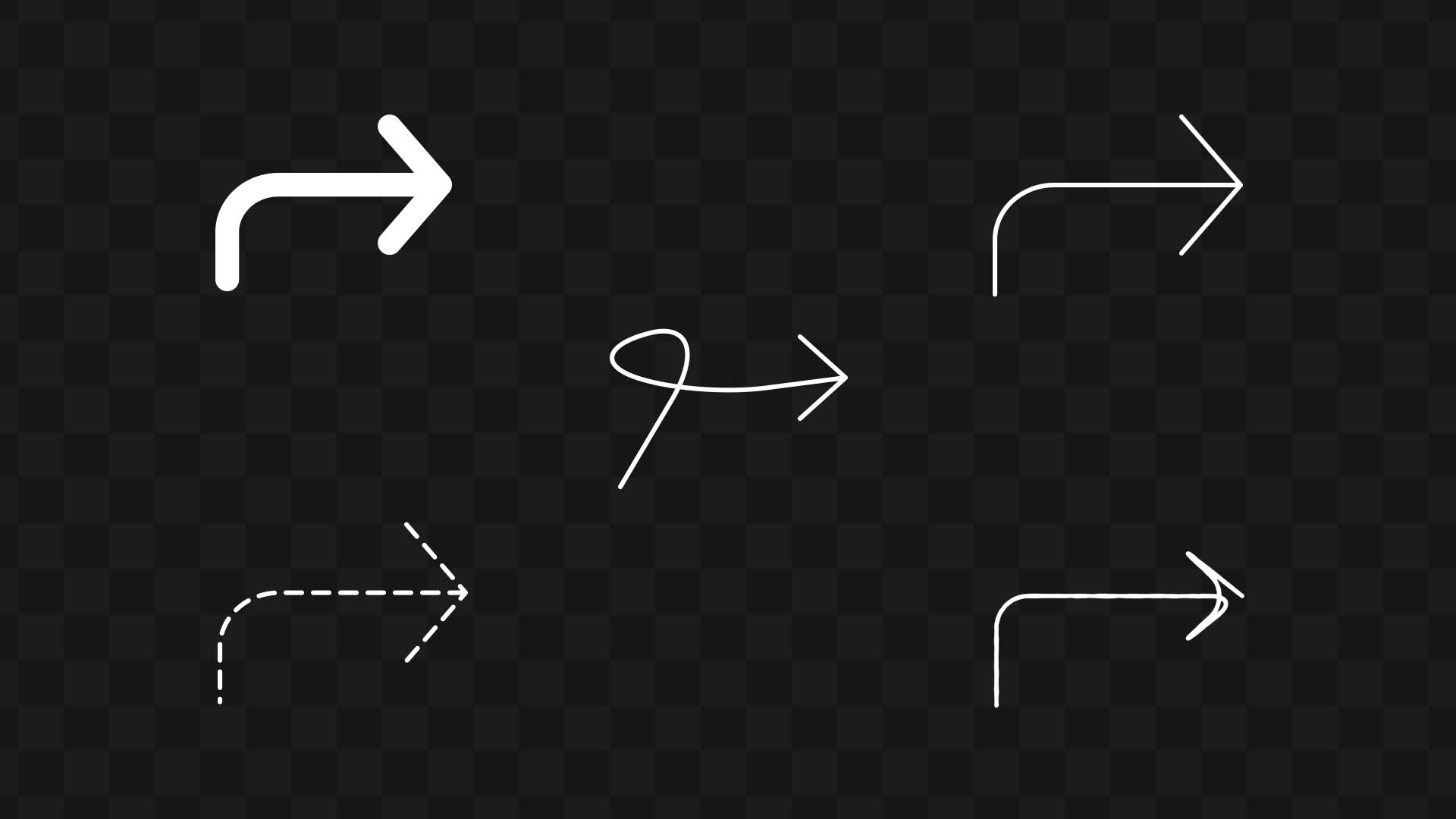 Right Turn Direction Arrow
