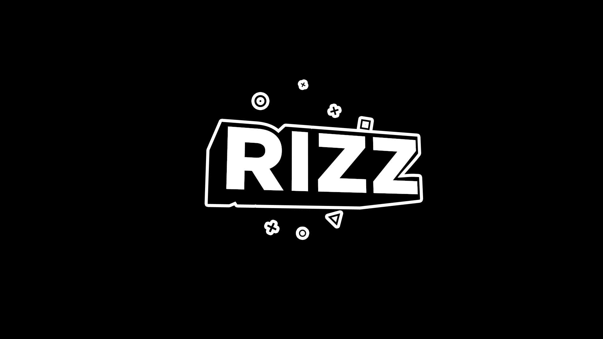 Rizz - Cartoon Text