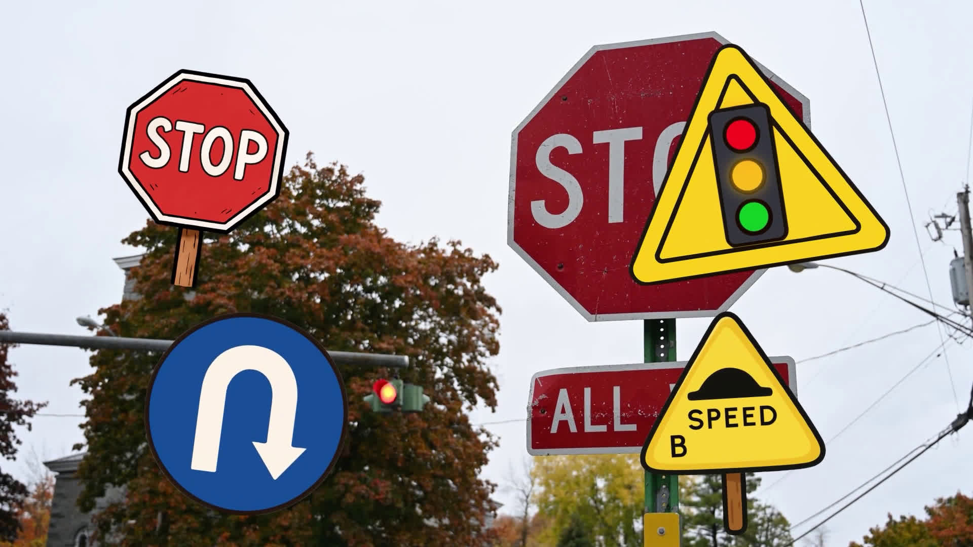 Road Sign Sticker