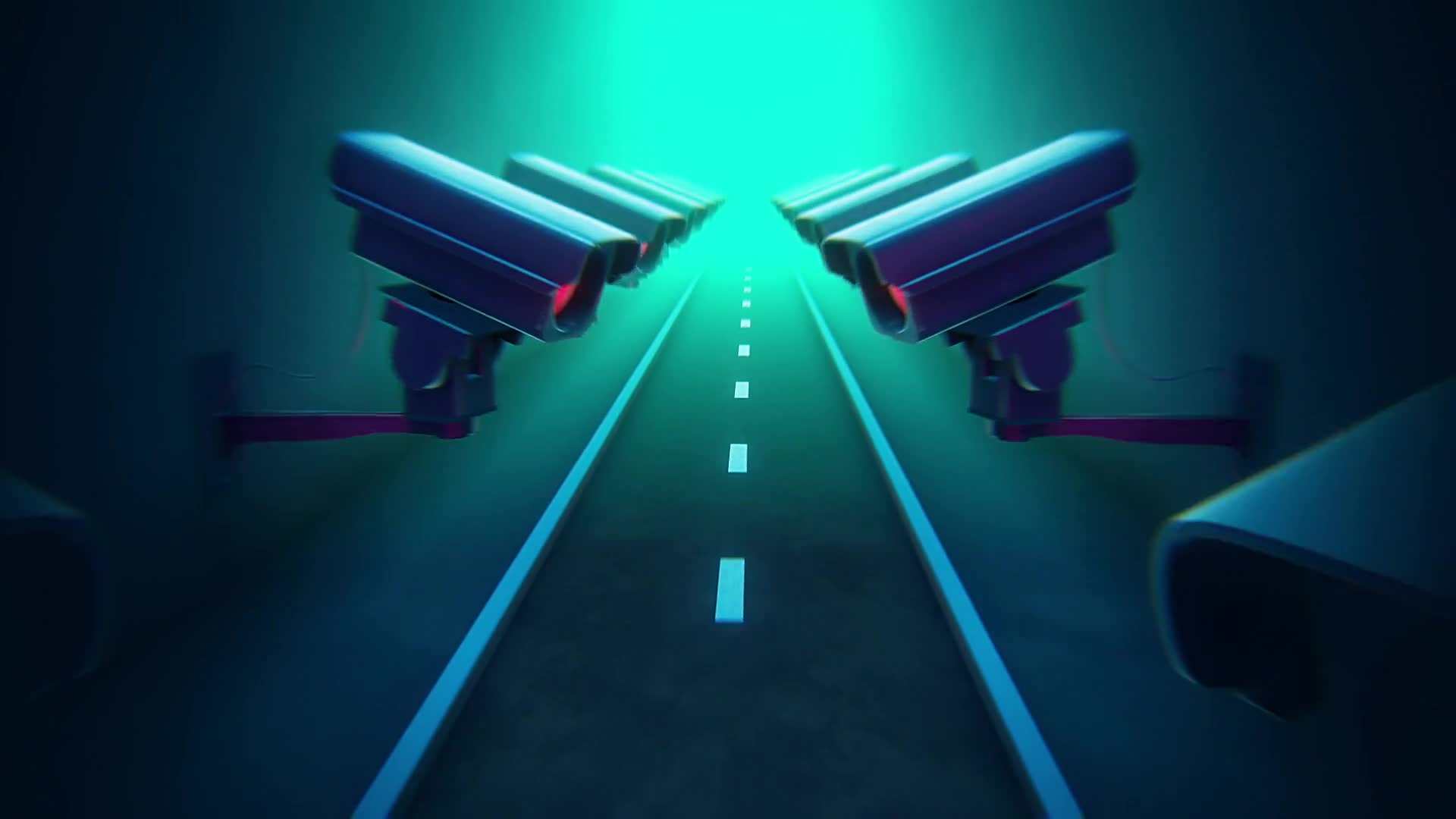 Road To Surveillance Cameras