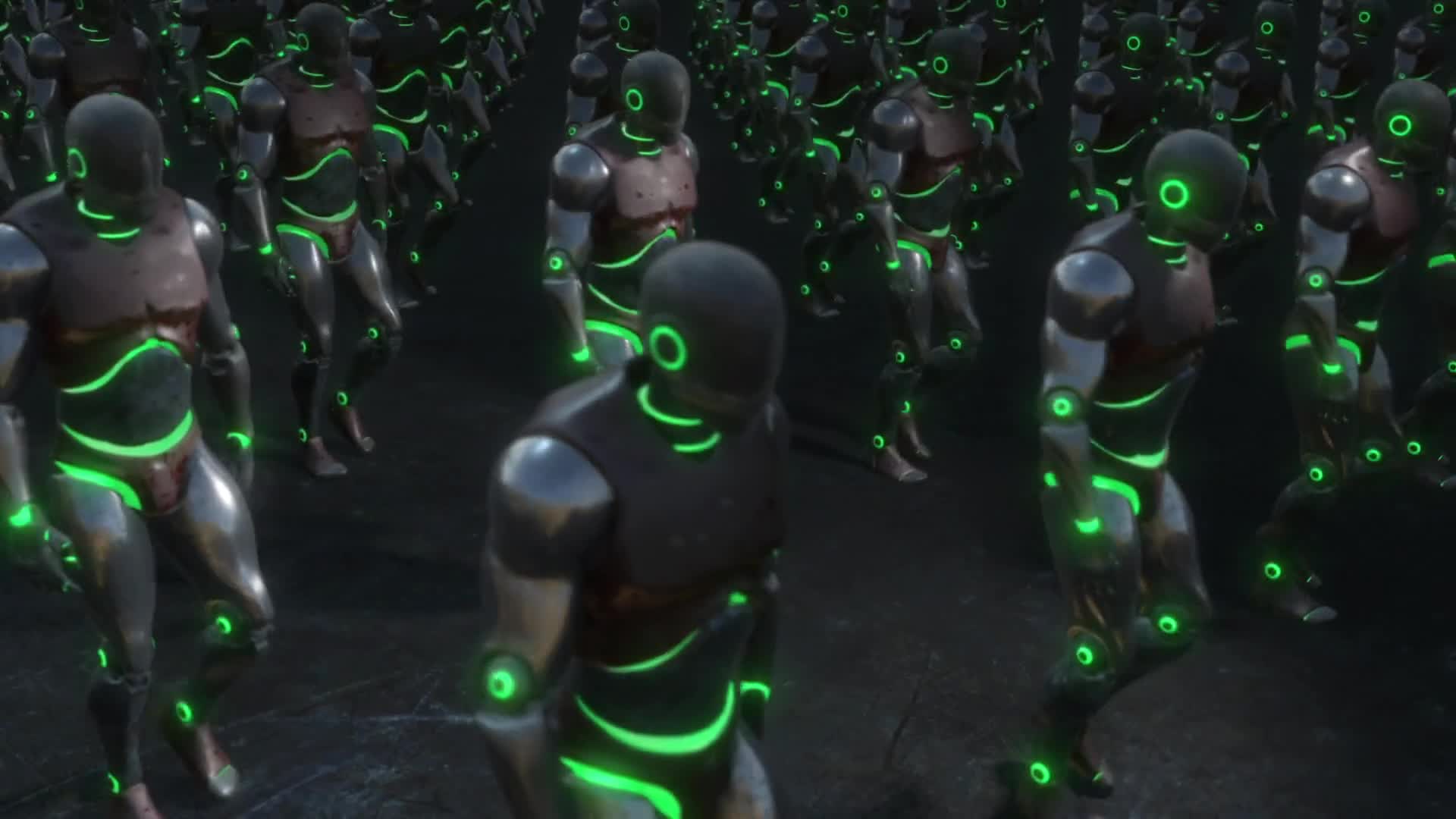 Robot Marching Army