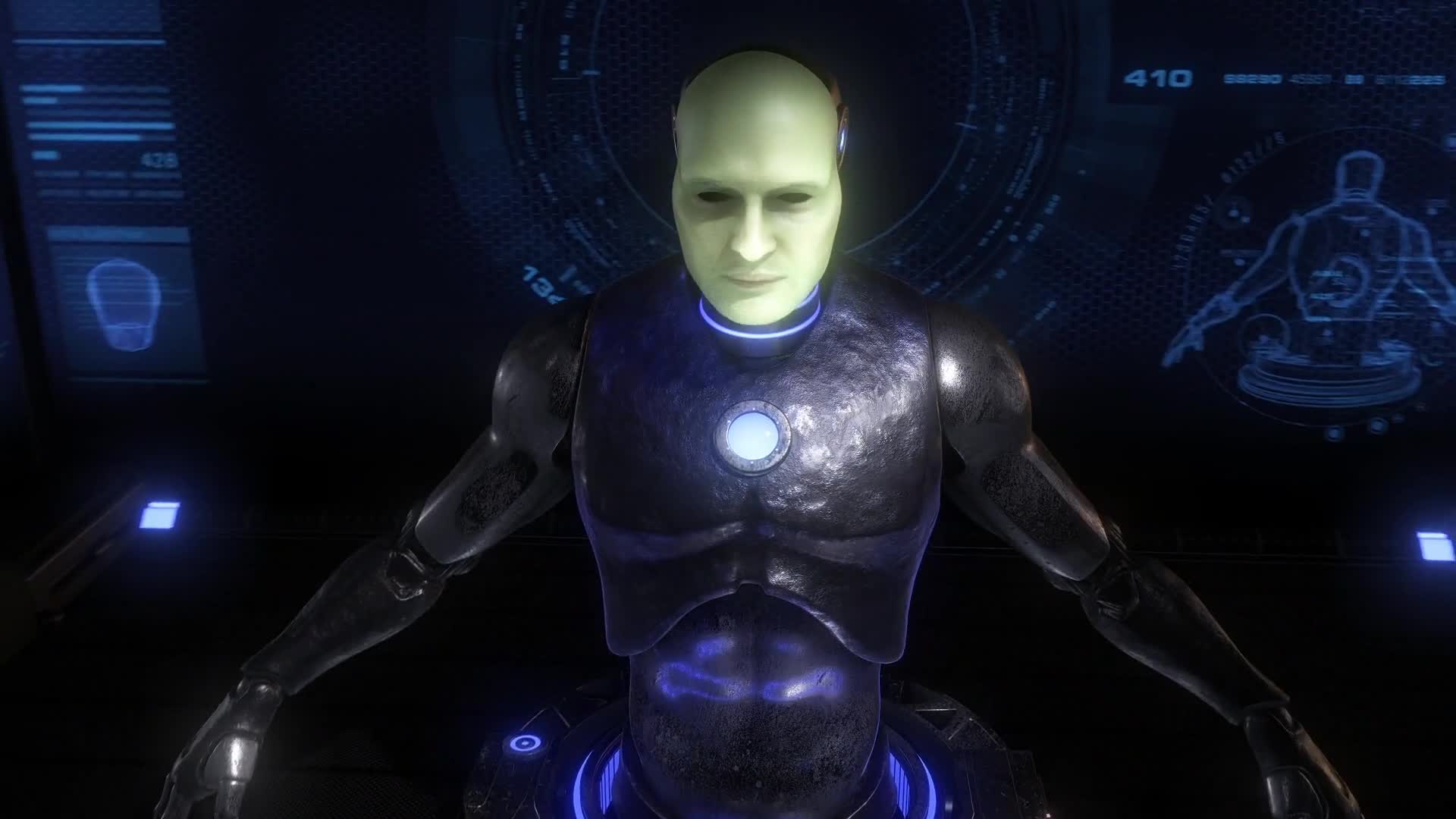 Robotic Cyborg Construction