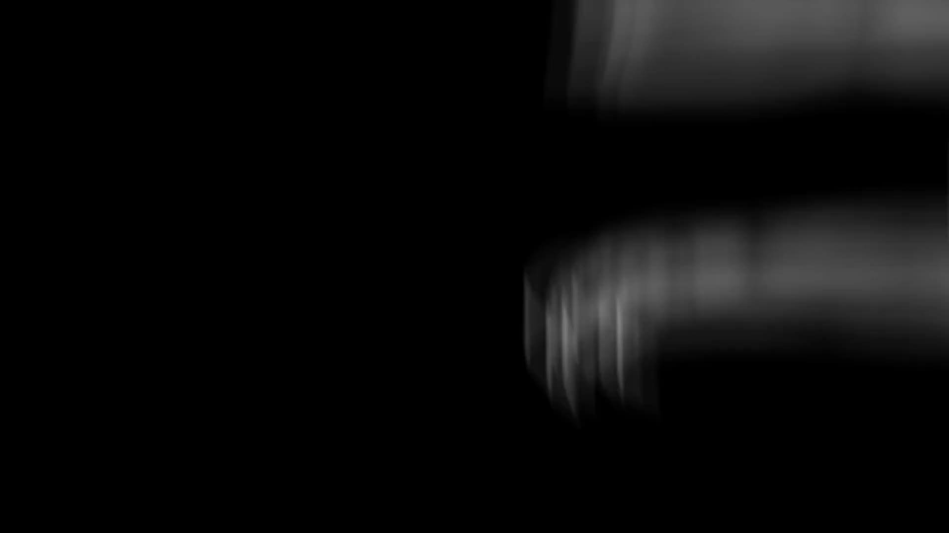 Rolling White Text Shutter