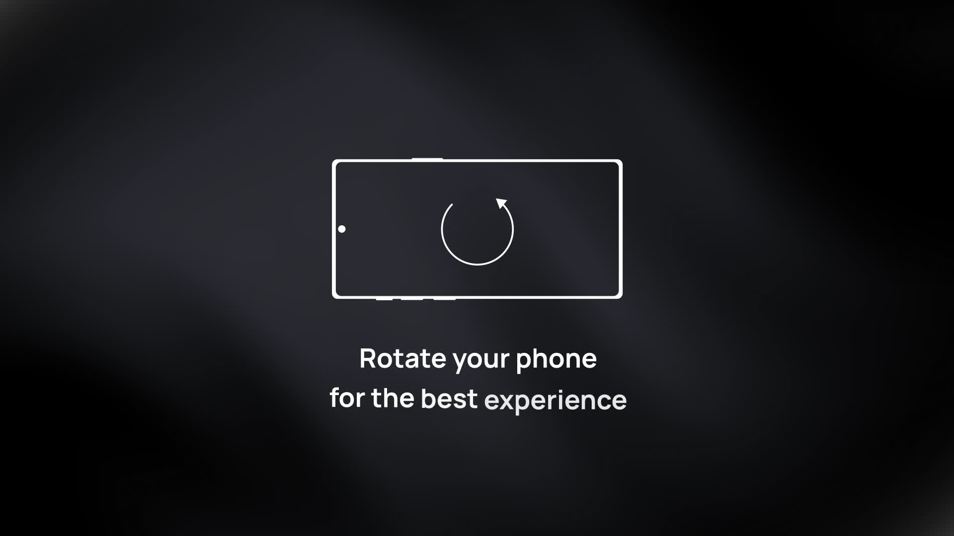 Rotate Your Phone Animation
