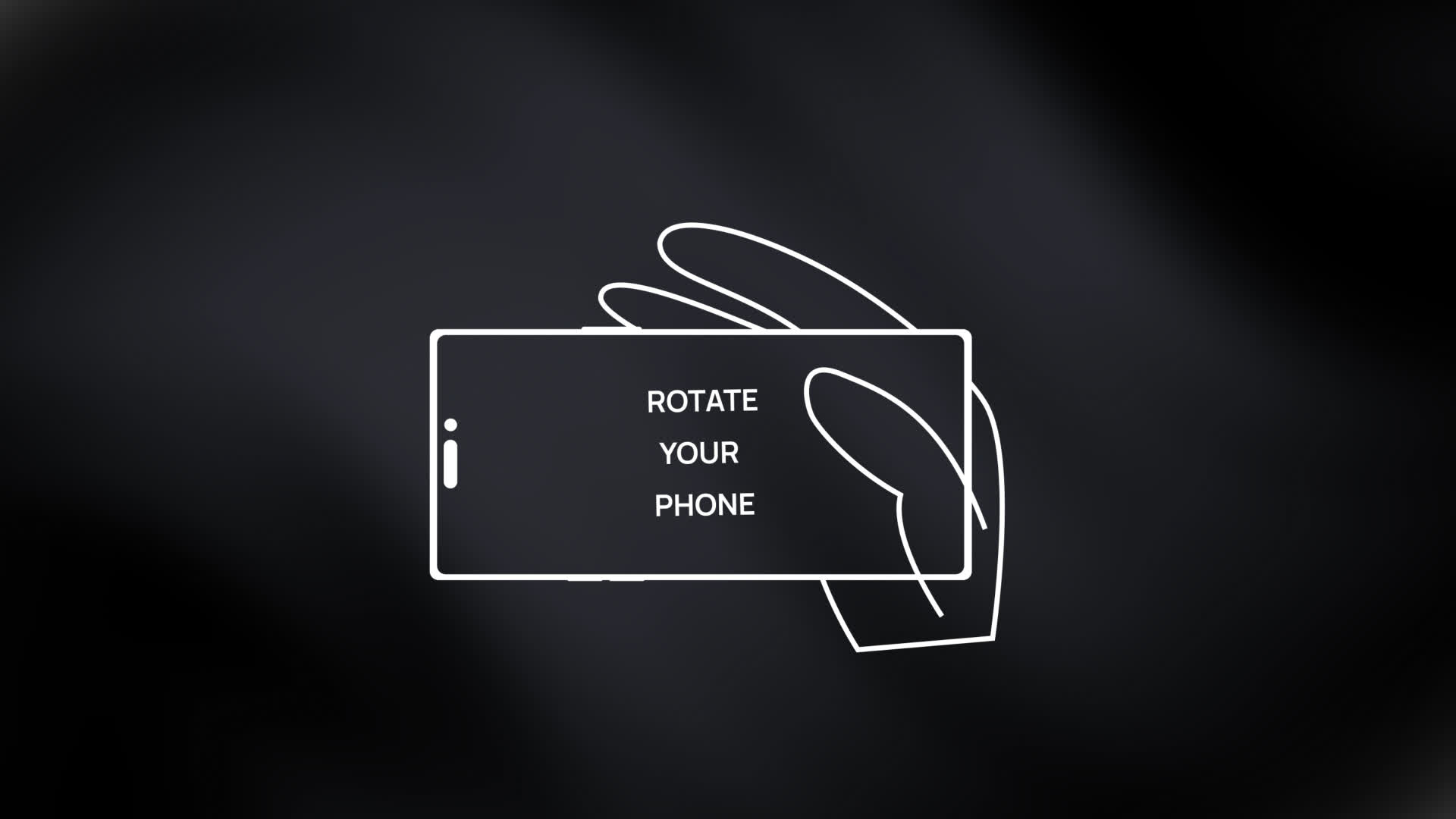 Rotate Your Phone With Hand Animation