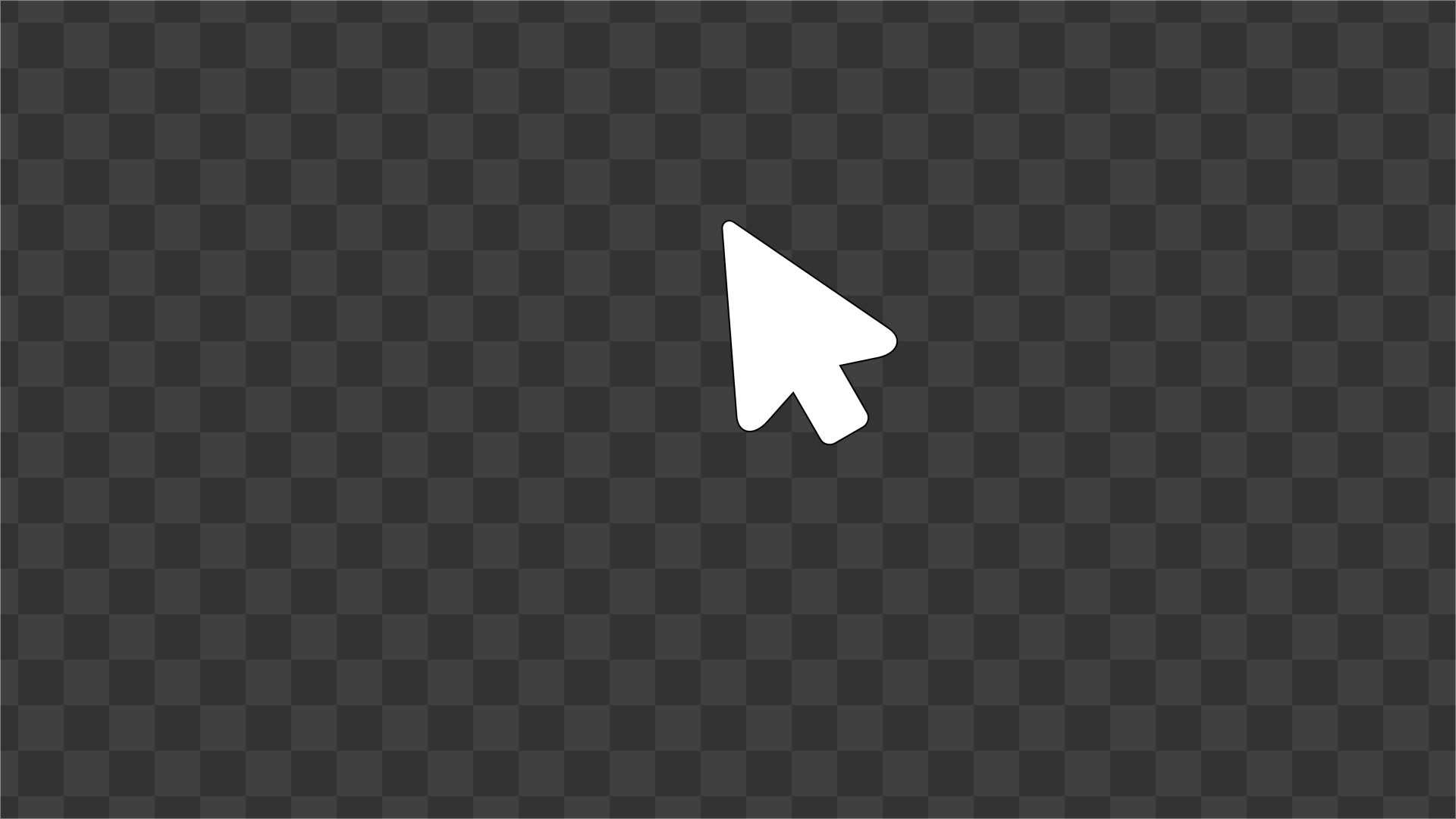 Rounded Edge Arrow Cursor Animation
