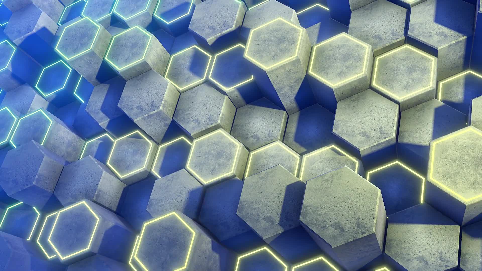 Rugged Stone Grid Background