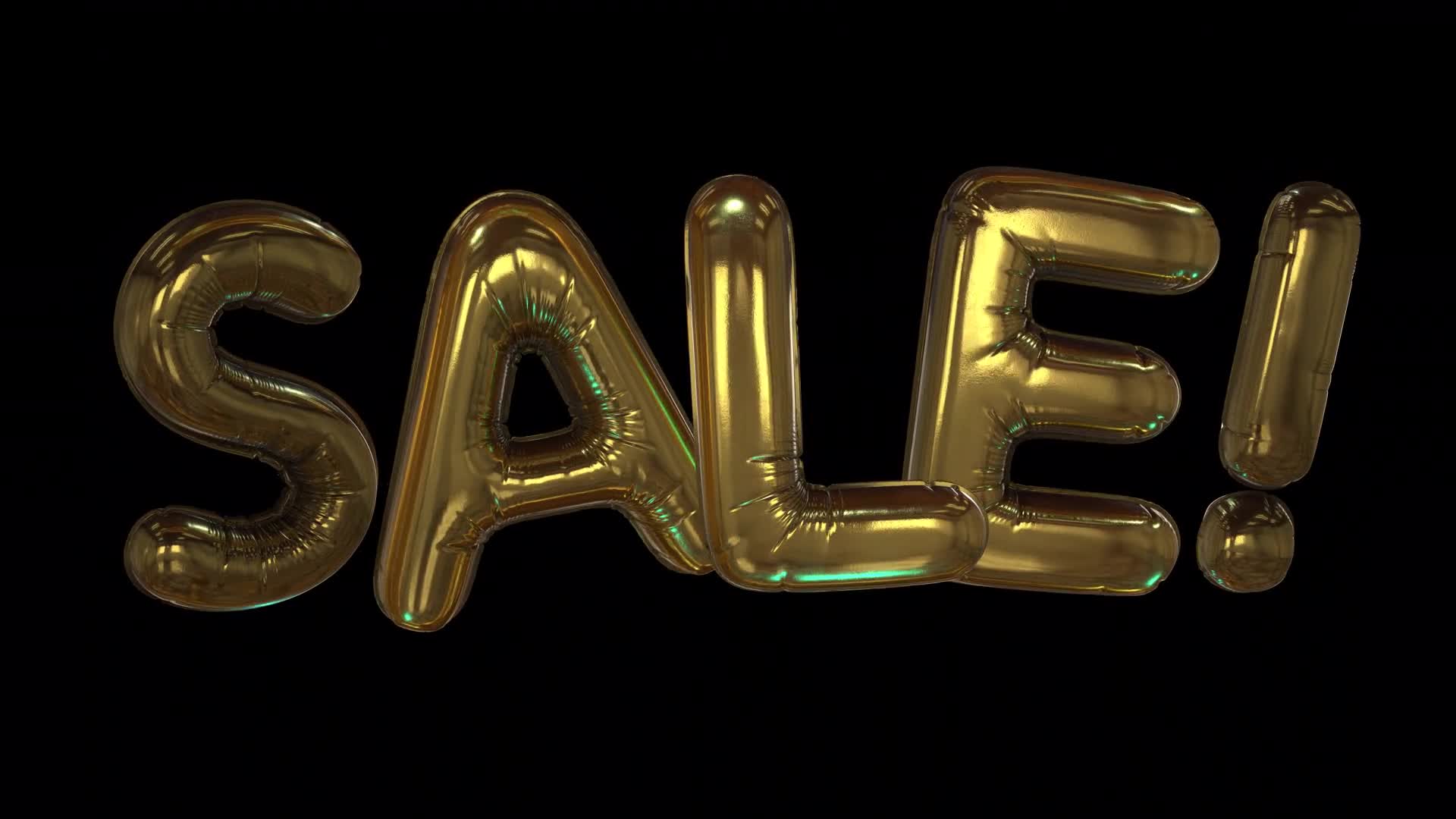 Sale! 3D Balloon Caption