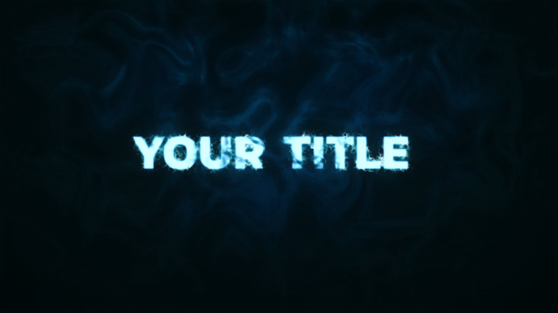 Scary Horror Glitch Title