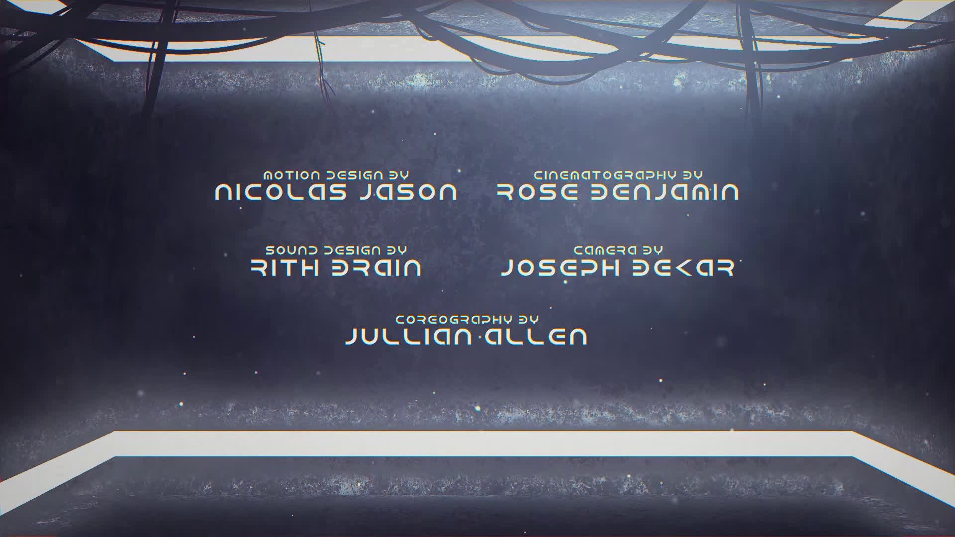 Sci-fi Credit Reveal