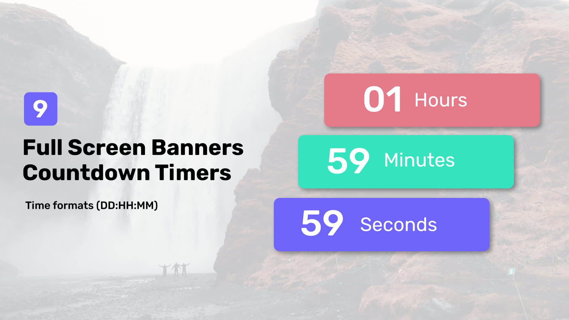 Screen Banners Countdown Timers