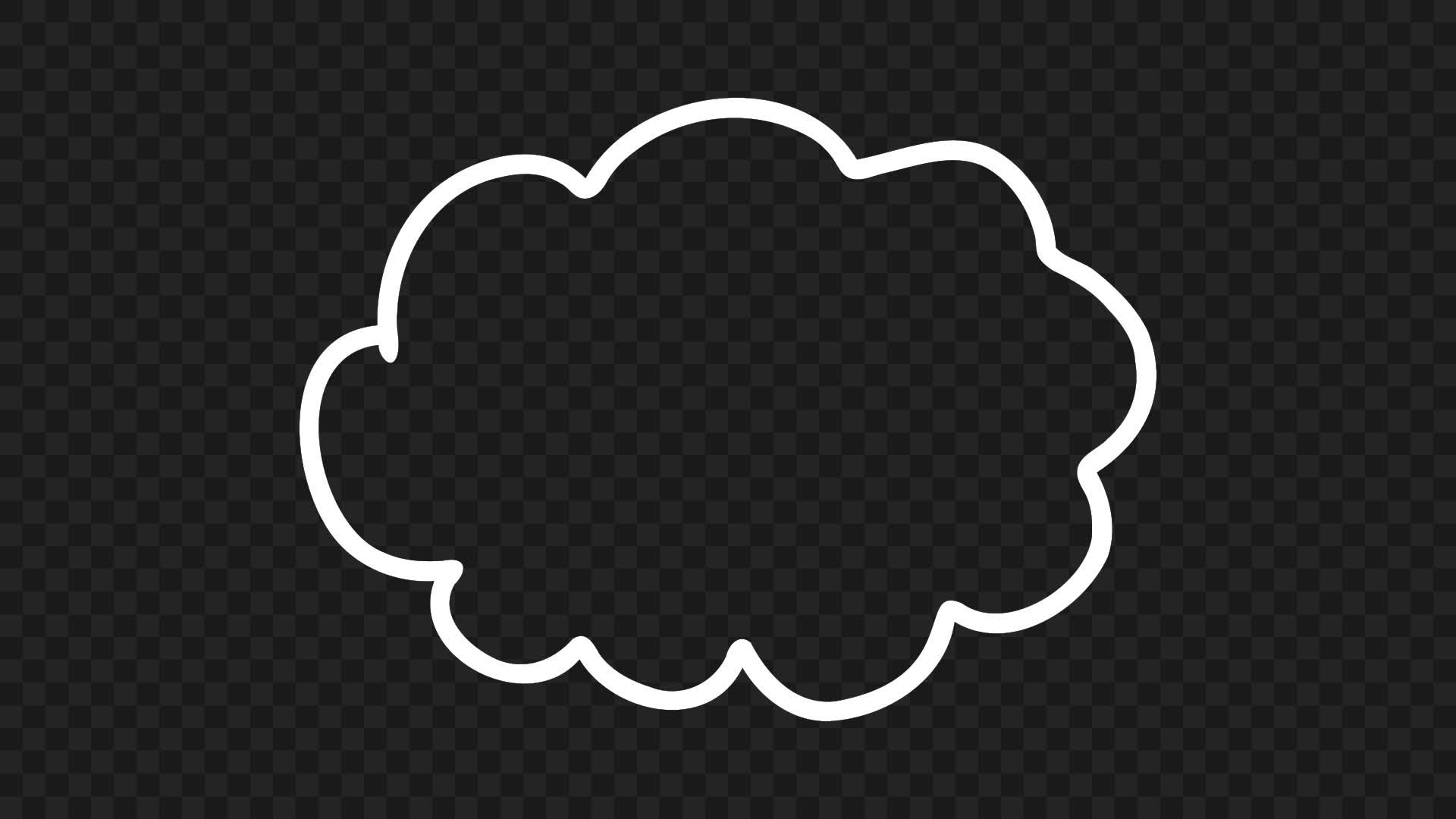 Scribble Element Bubble