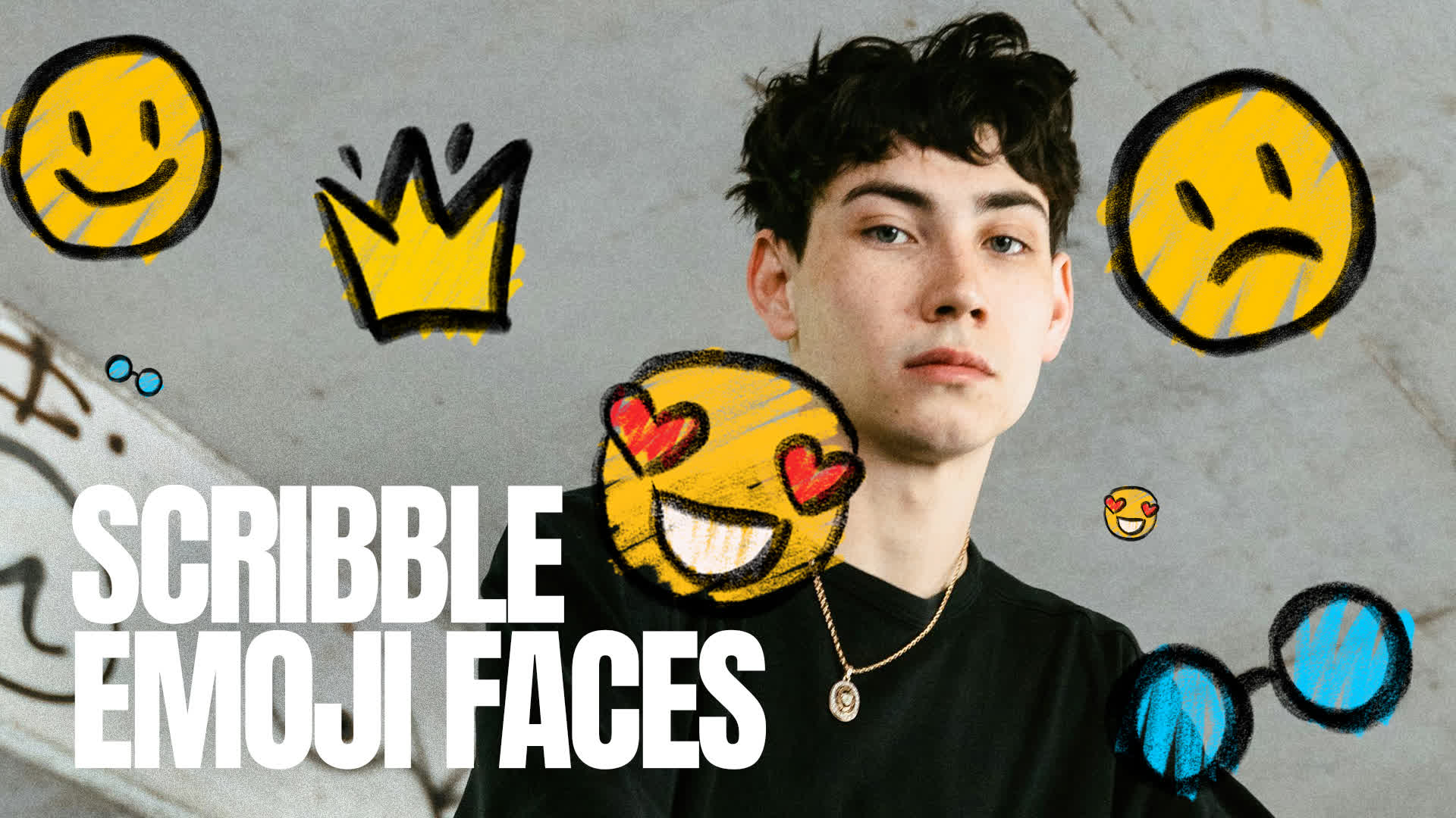 Scribble Emoji Faces