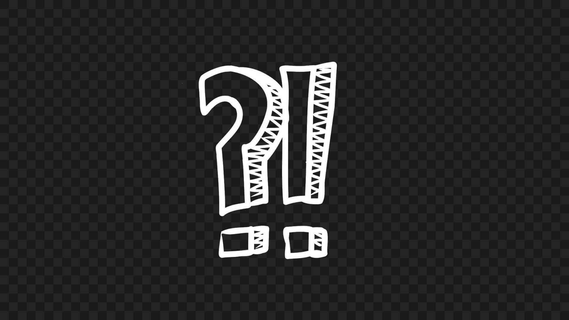 Scribble Exclamation Mark