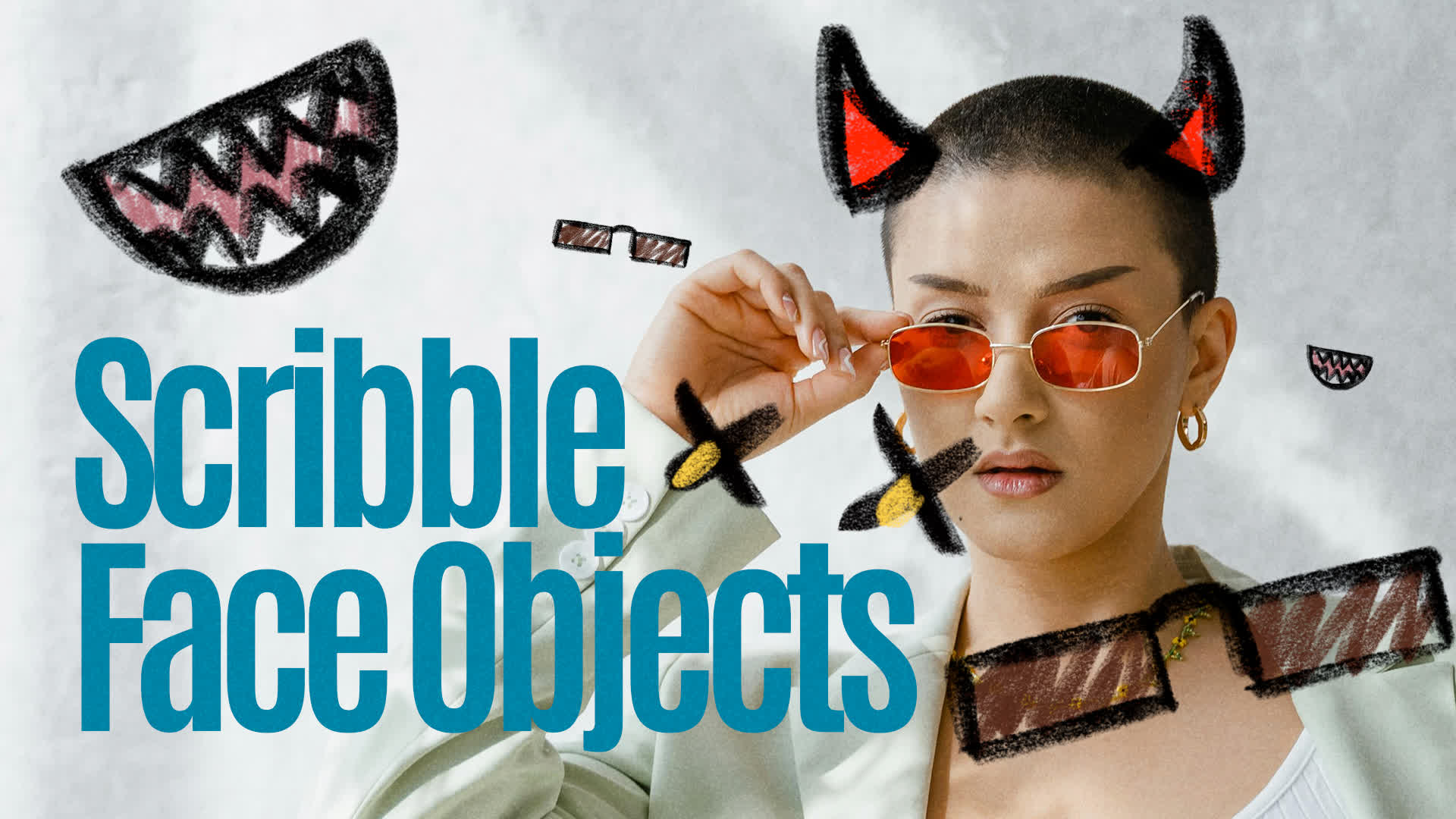 Scribble Face Objects