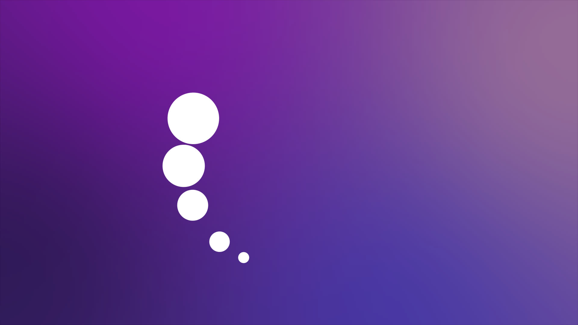 Seamless Spinning Spiral Dot Trail