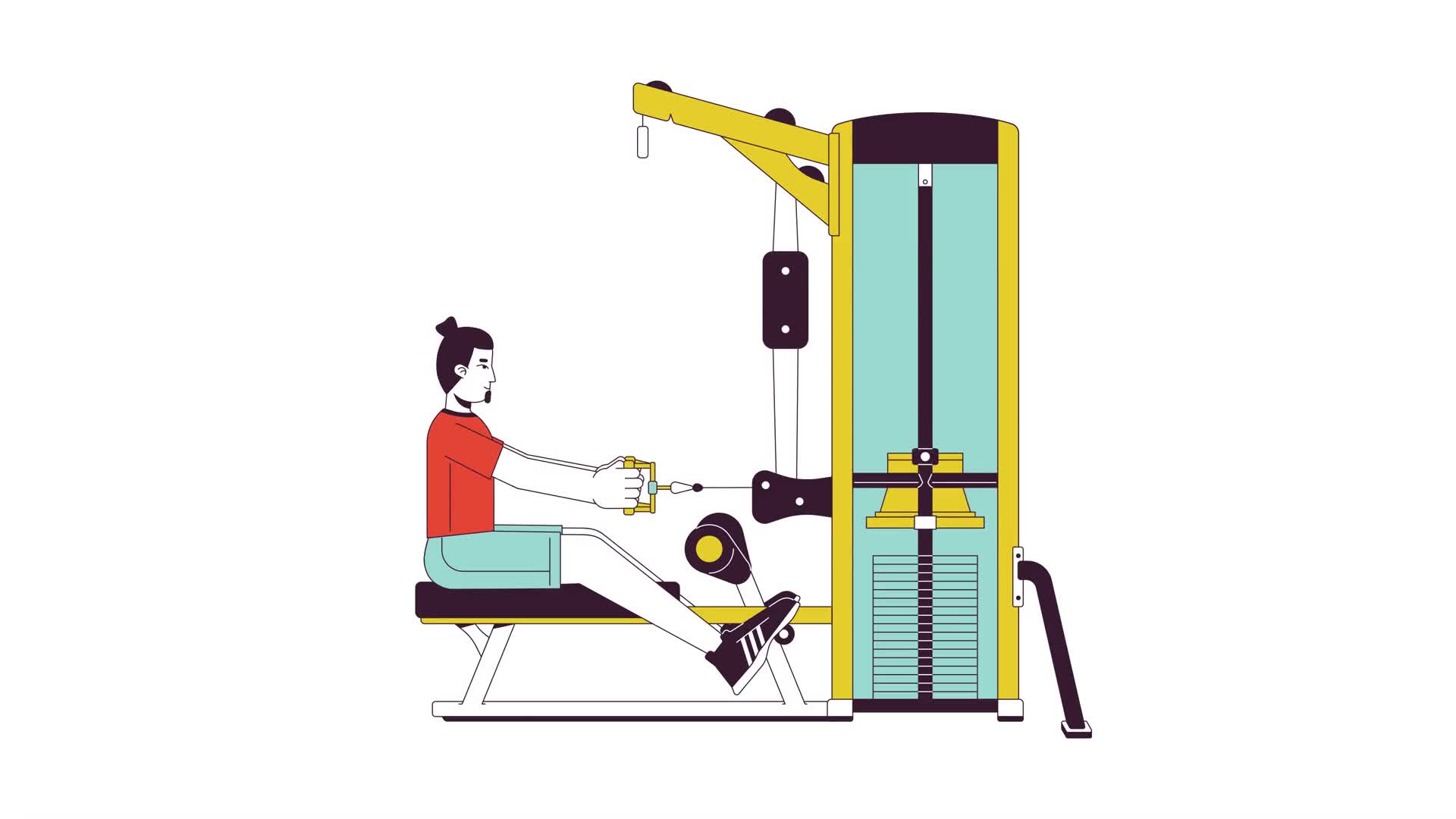 Animated Workout Schedule Motion Graphics Template Uppbeat