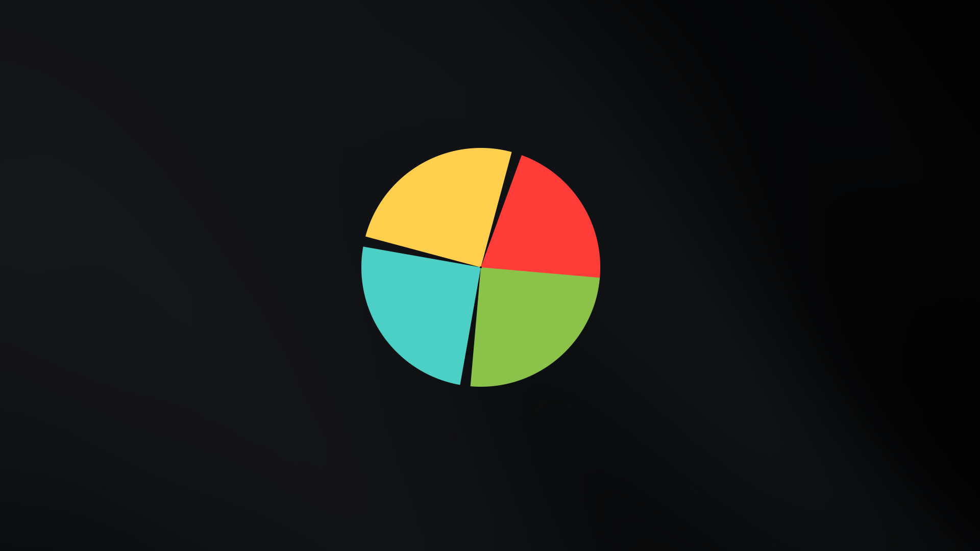 Segmented Pie Chart Loading
