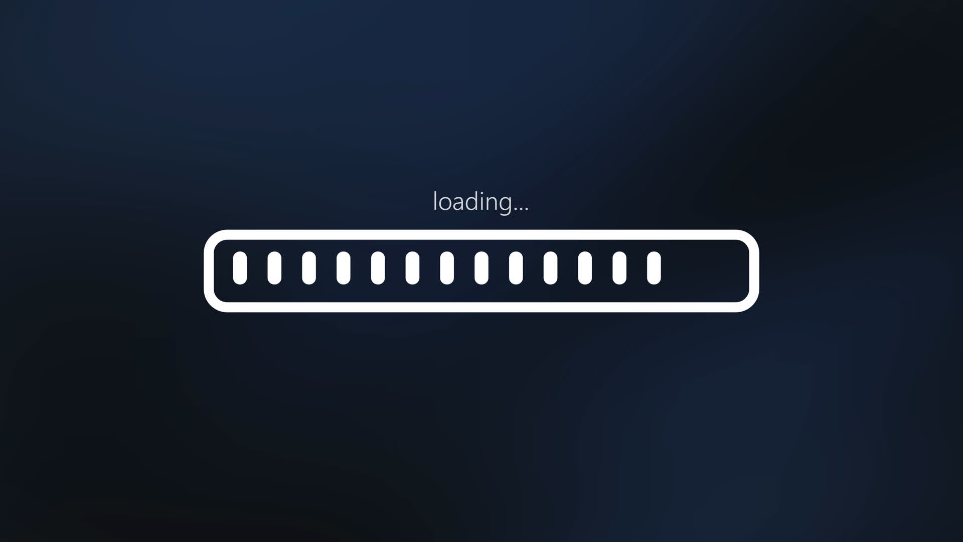 Segmented Pill Loading Bar