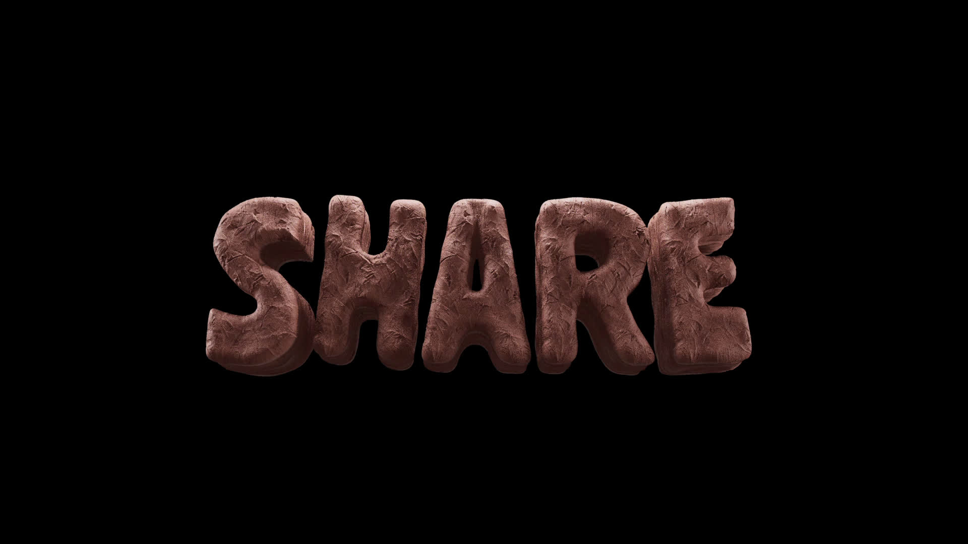 Share Clay 3D Title on Alpha