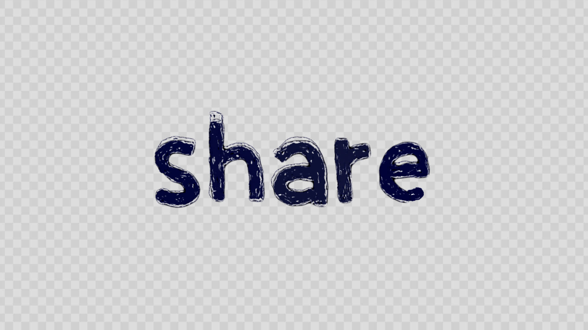 Share Handwritten Title On Alpha