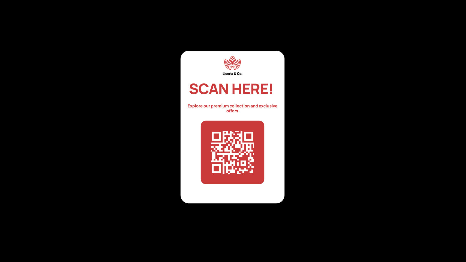 Shop Details QR Scan Animation