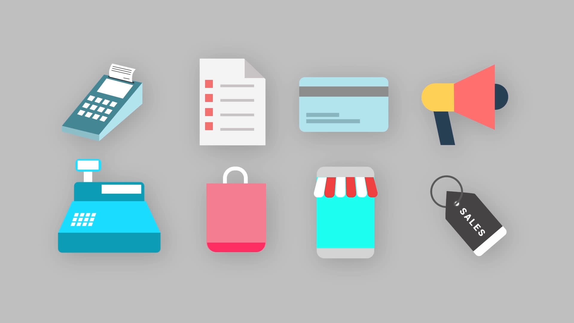Shopping Icons Pack