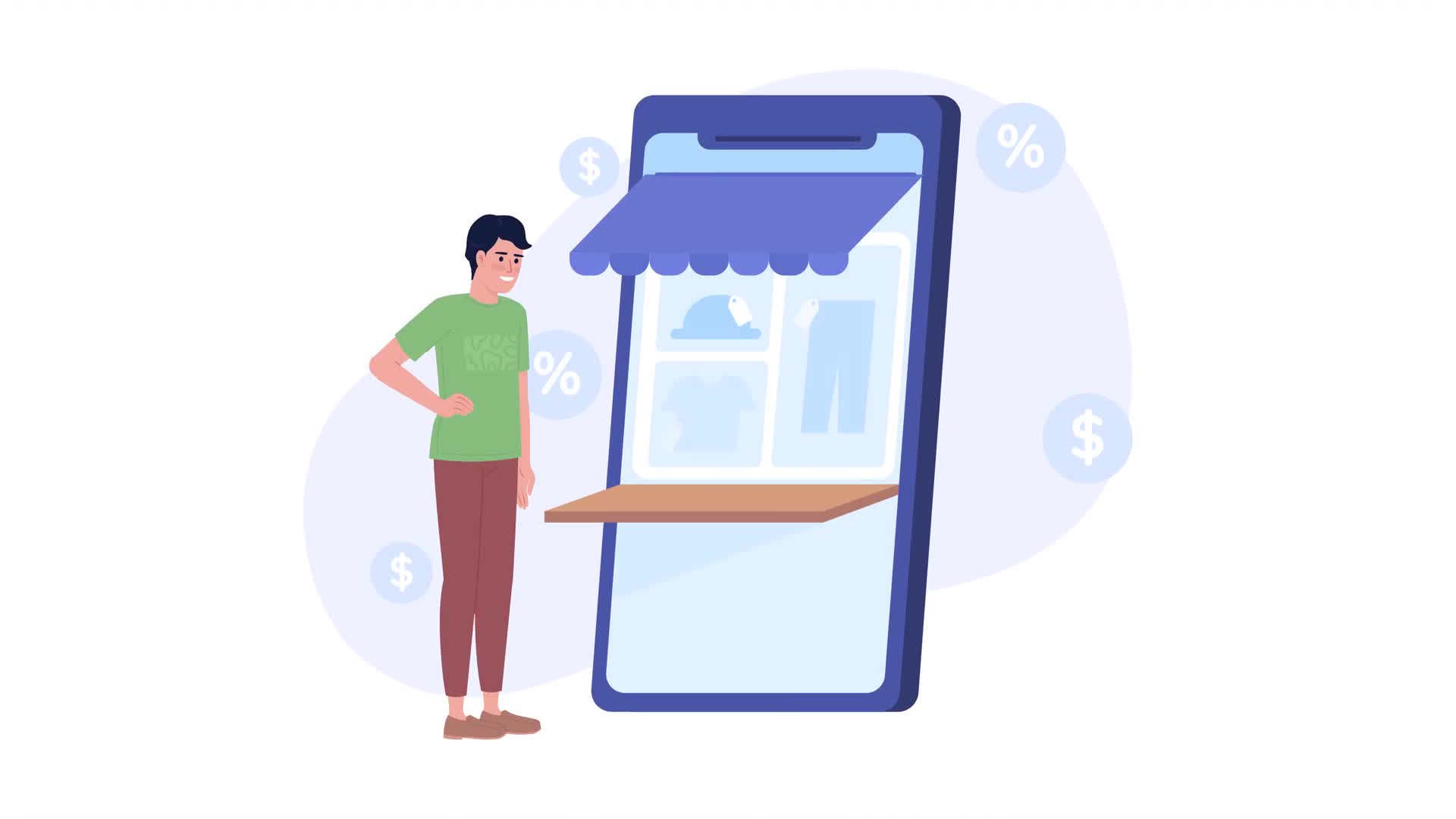 Shopping Online Mobile