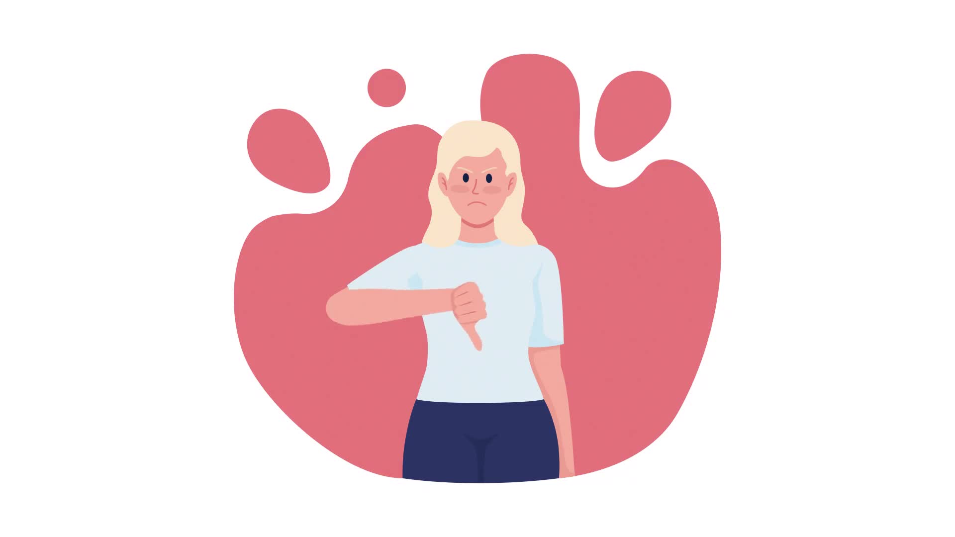 Show Disagreement Thumbs Down