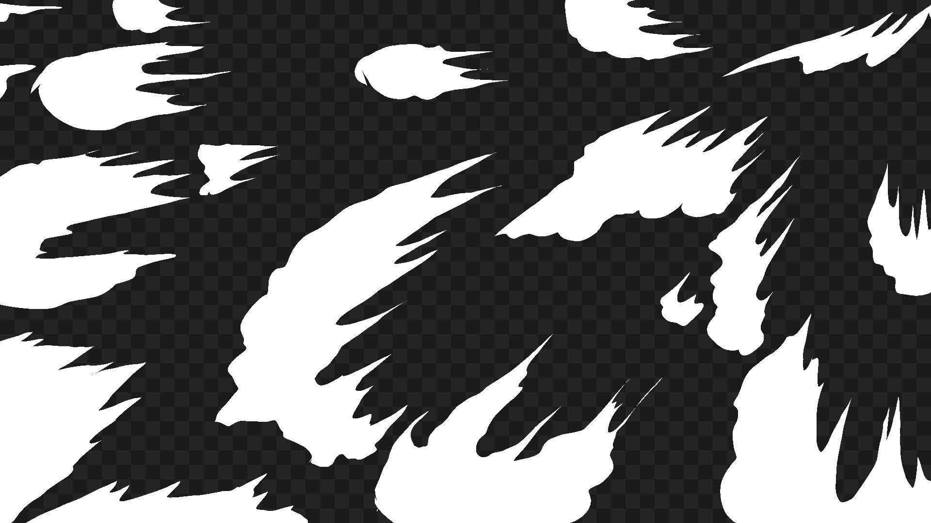 Side Explosion Hand Drawn Animated Transition