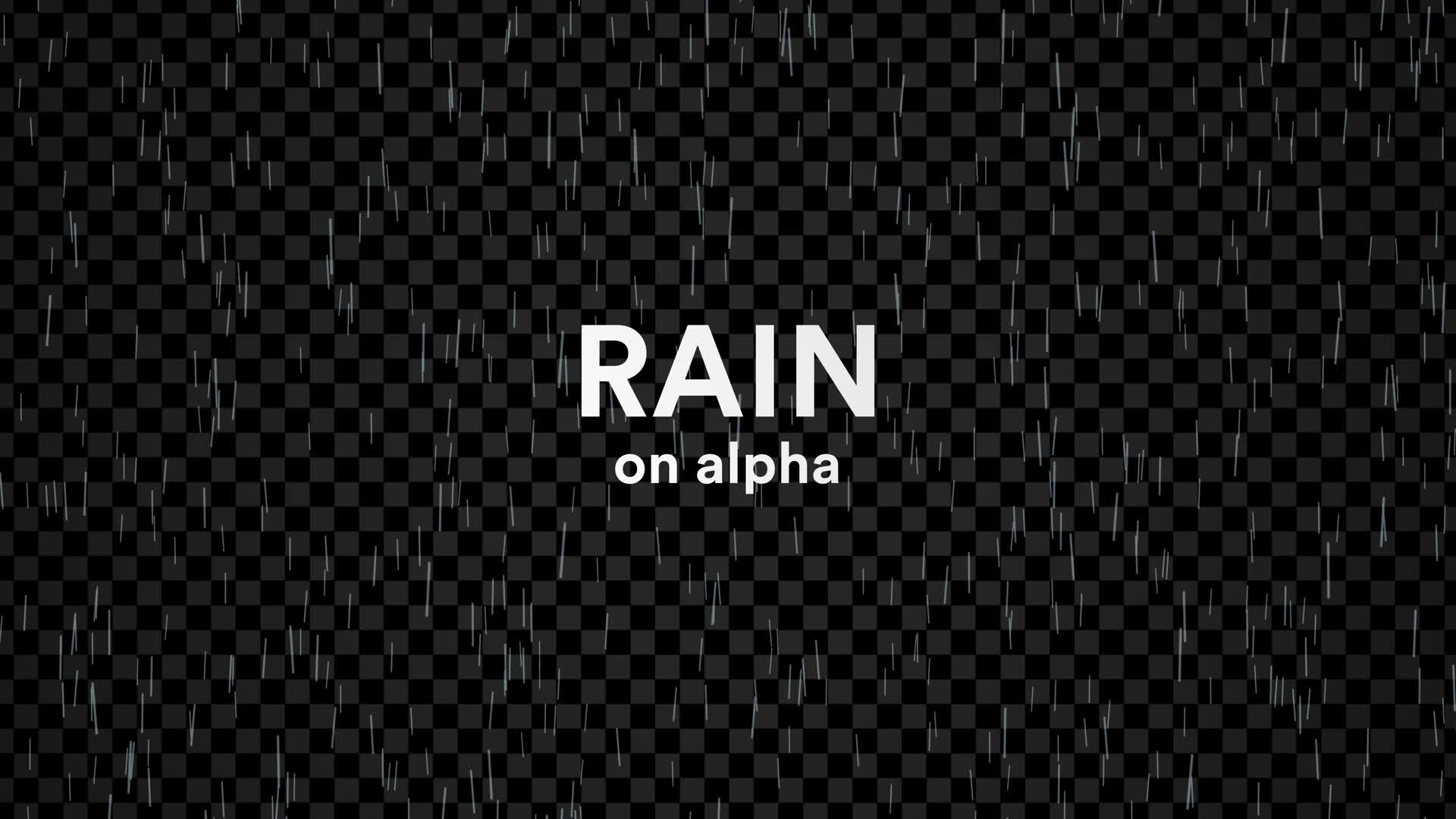 Simple Rainfall Overlay