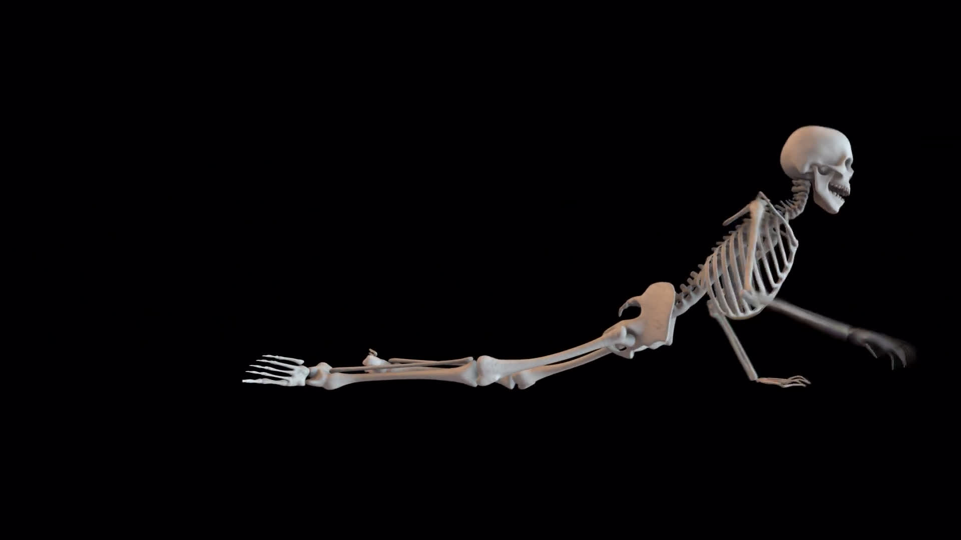 Skeletons Drag Crawl Loop